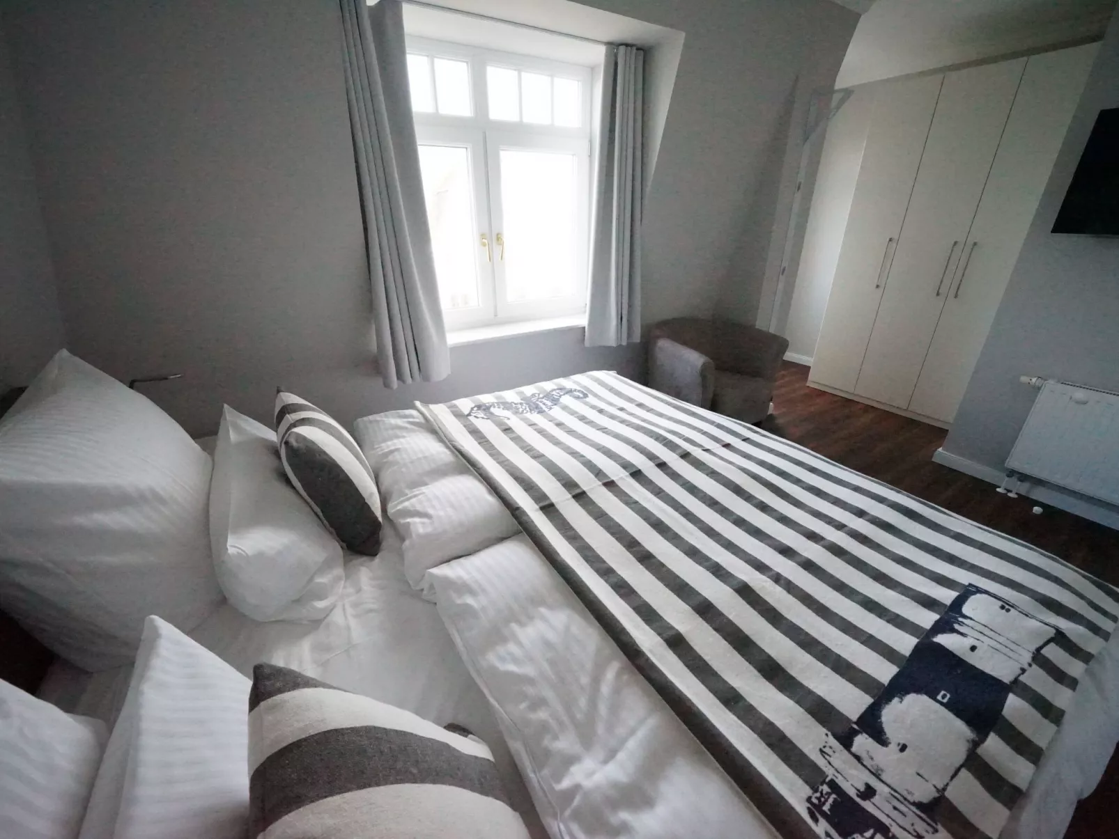 Wohnung mit Sonnenbalkon und Strandnähe-Binnen