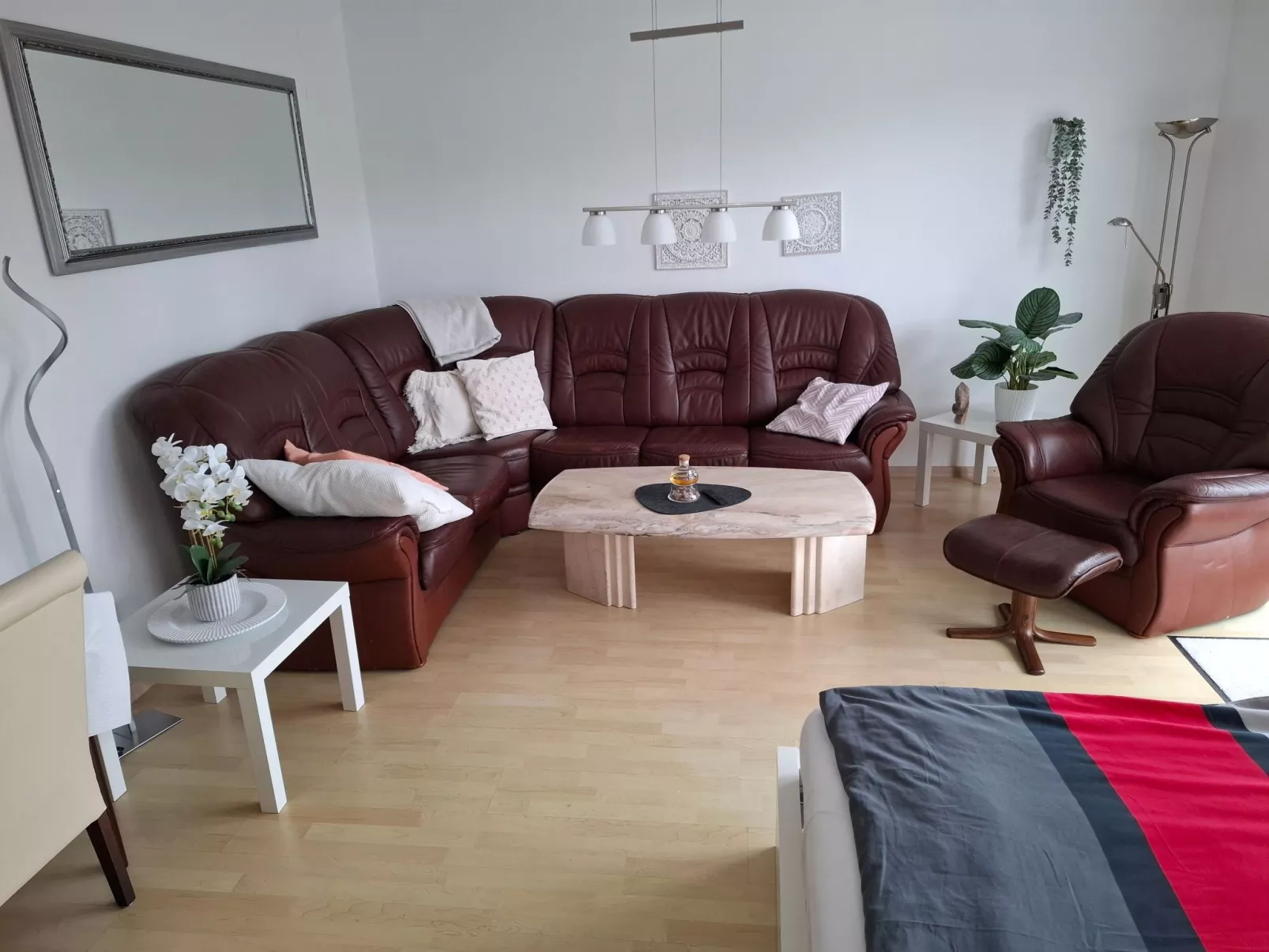 Private Ferienwohnung in Nordenham, großer Balkon-Binnen