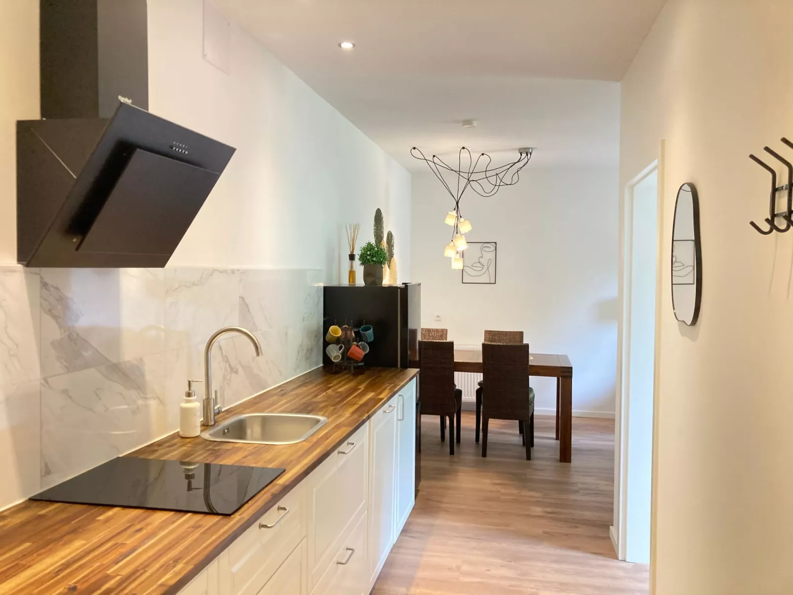 Wohnung mit Balkon und 2 Schlafzimmer-Binnen