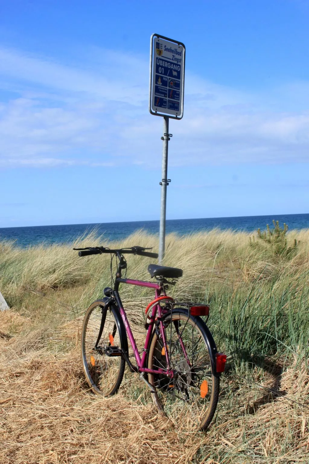 Strandnahe Wohnung mit Terrasse und Parkplatz-Binnen