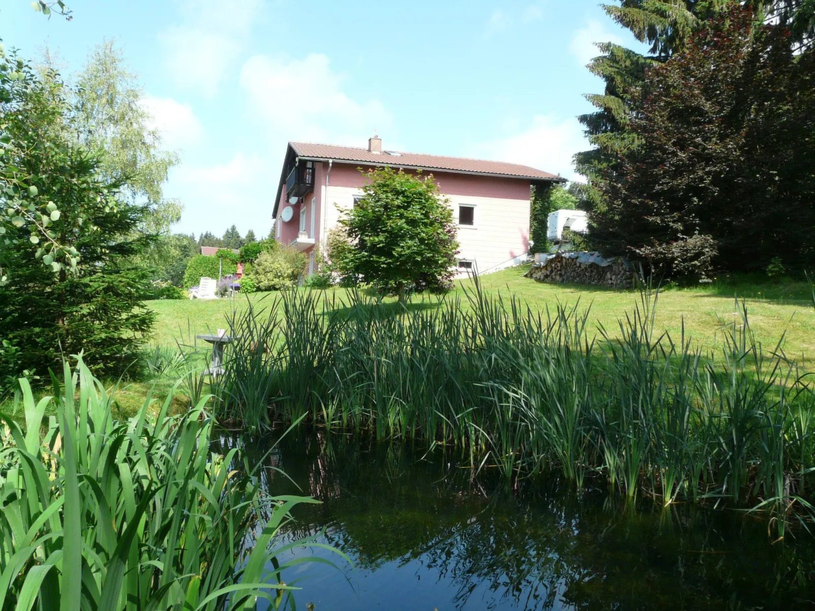 Mit Bergblick-Buiten