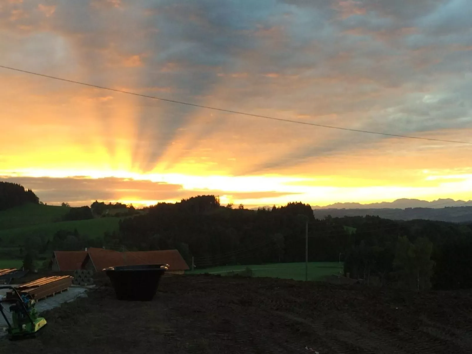 In Buchenberg mit Garten und Terrasse-Binnen