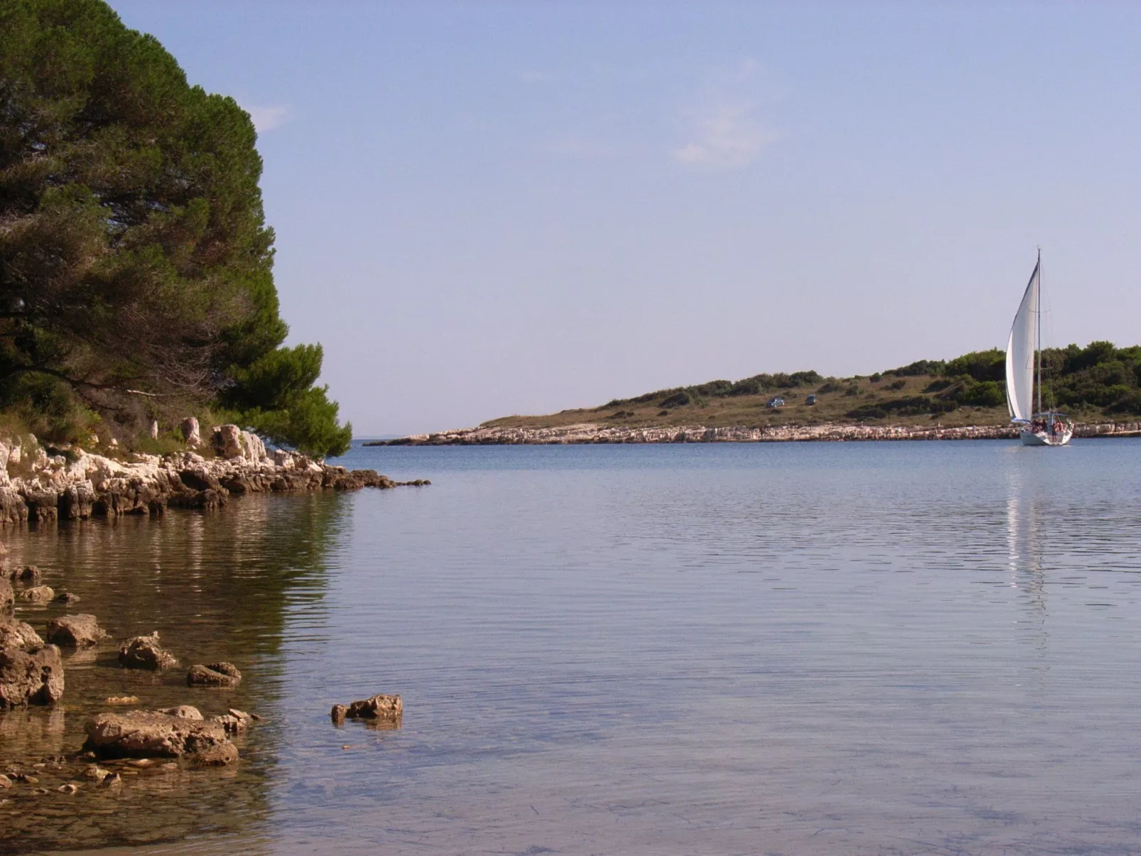 Wohnung in Fažana mit gemeinsamem Pool und Garten-Binnen