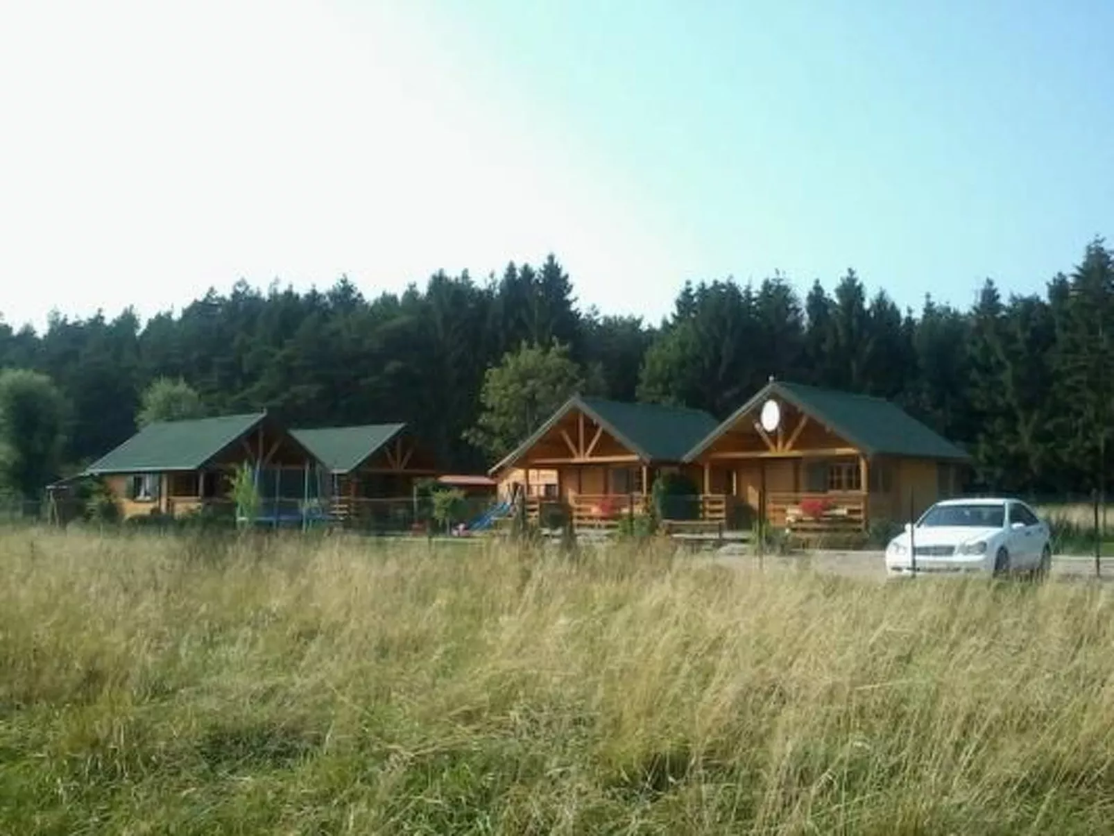 In Rusinowo mit Terrasse und Garten-Buiten