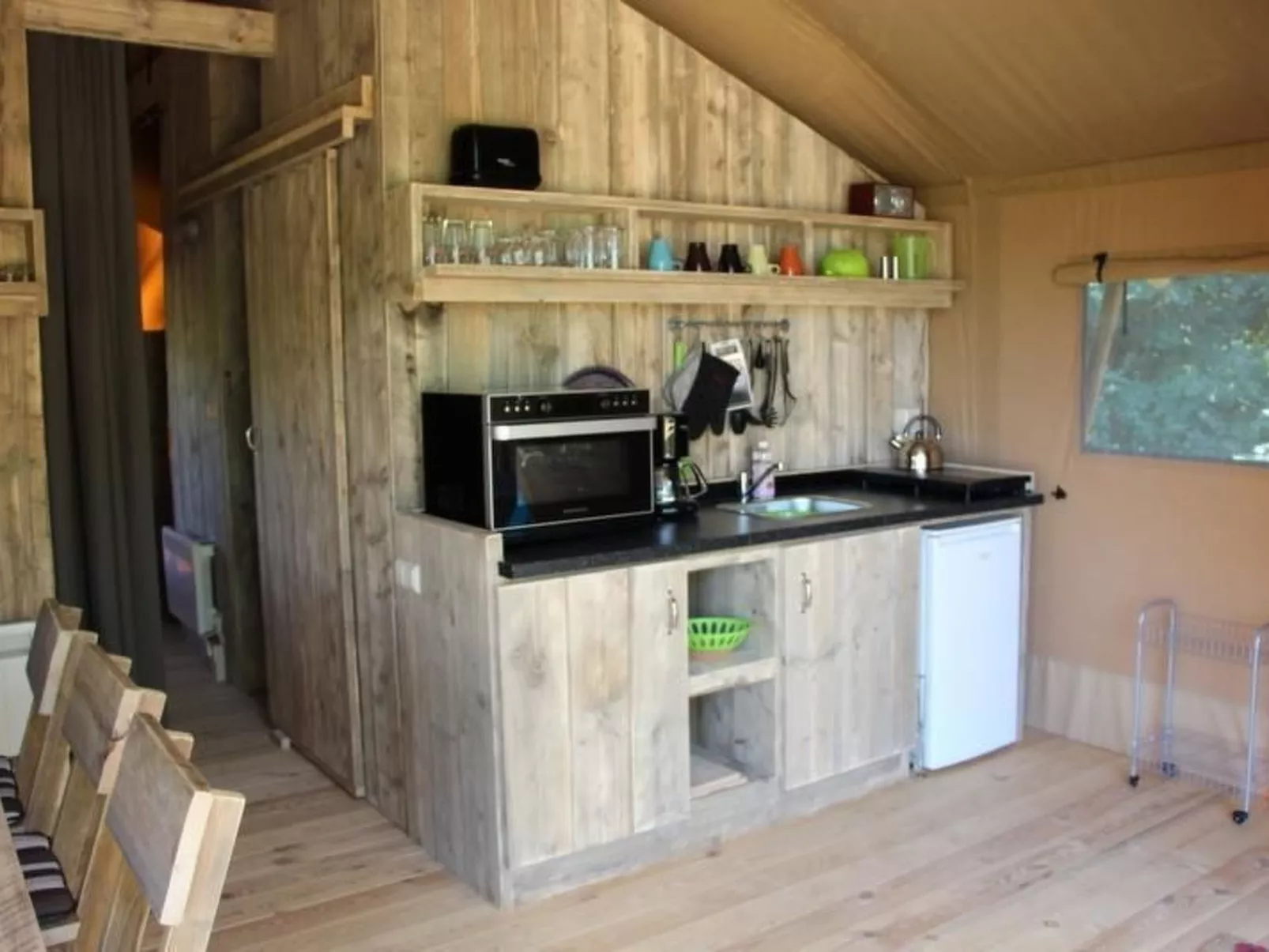 Safarizelt in Hohenlychen mit Garten und Grill-Binnen