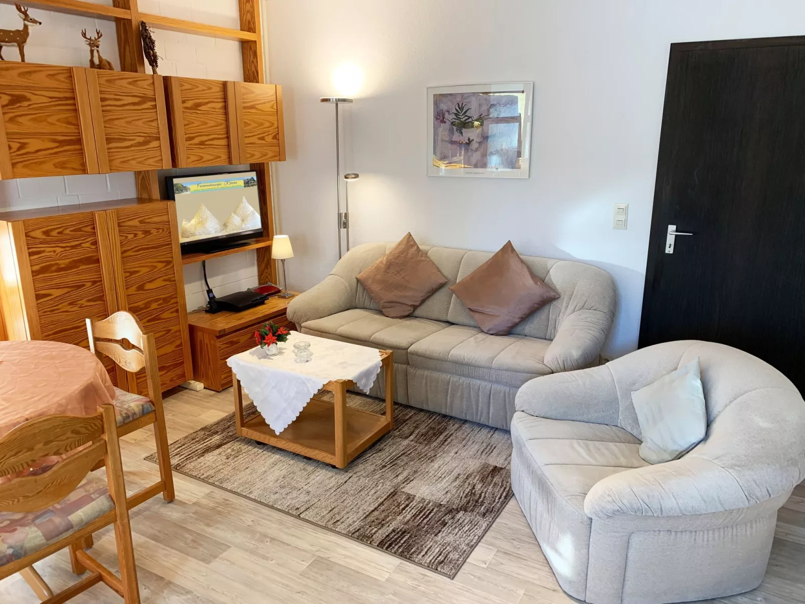 Fewo für 2 Personen mit Wintergarten-Binnen