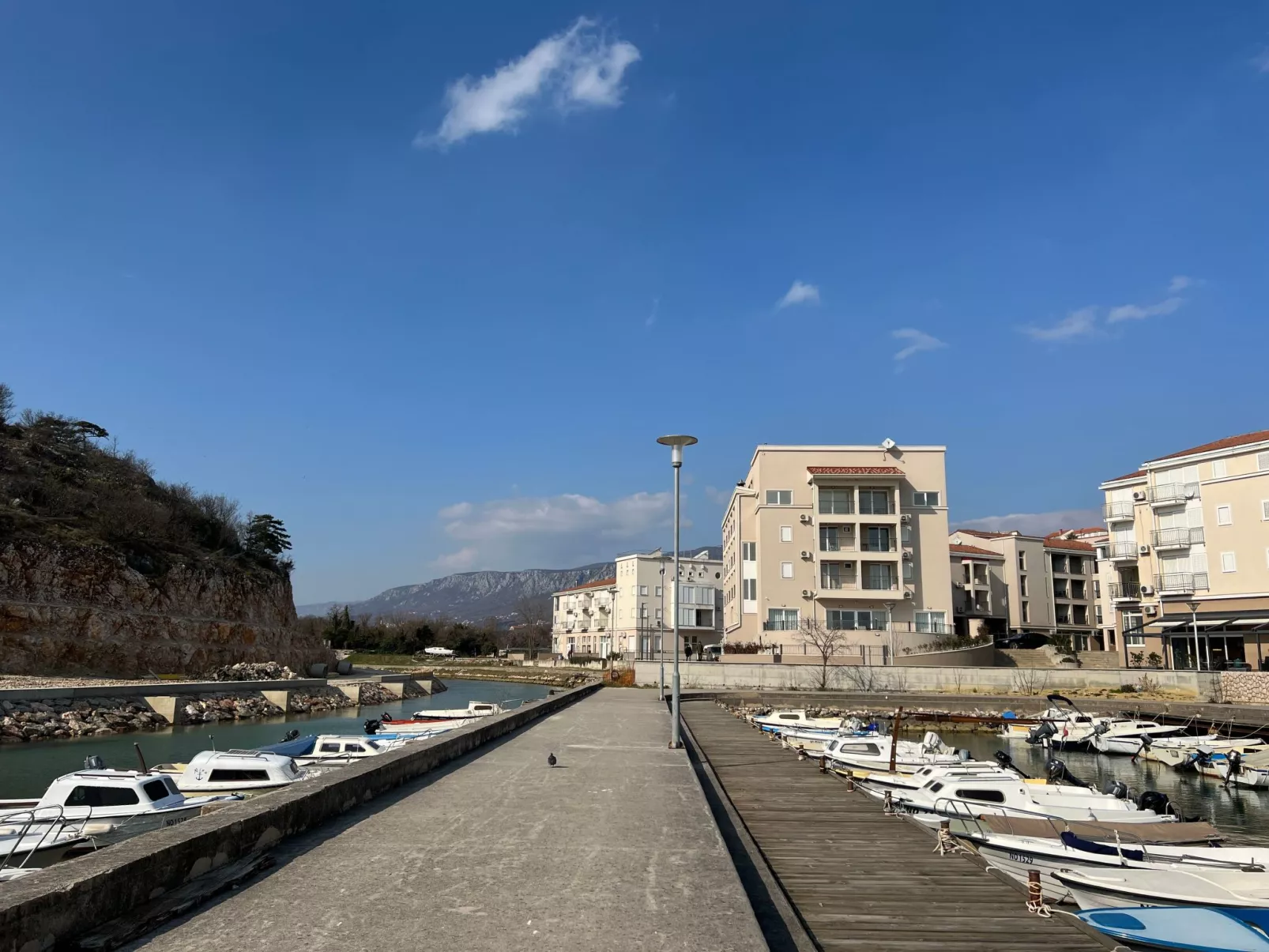 Studio-Wohnung am Meer Marina Mel-Buiten