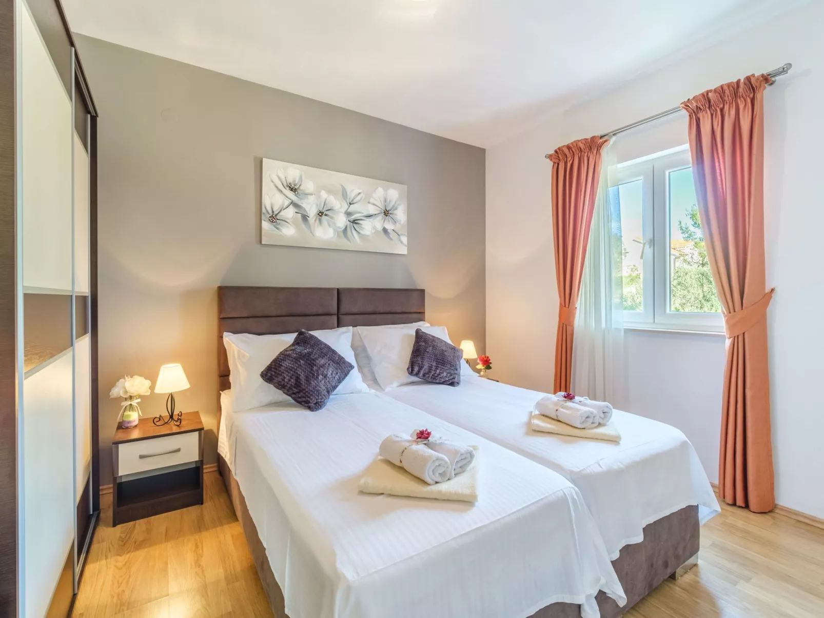 Für 5 Personen ca. 42 m&sup2; in Supetar, Adriaküste Kroatien (Kroatische Insel-Binnen