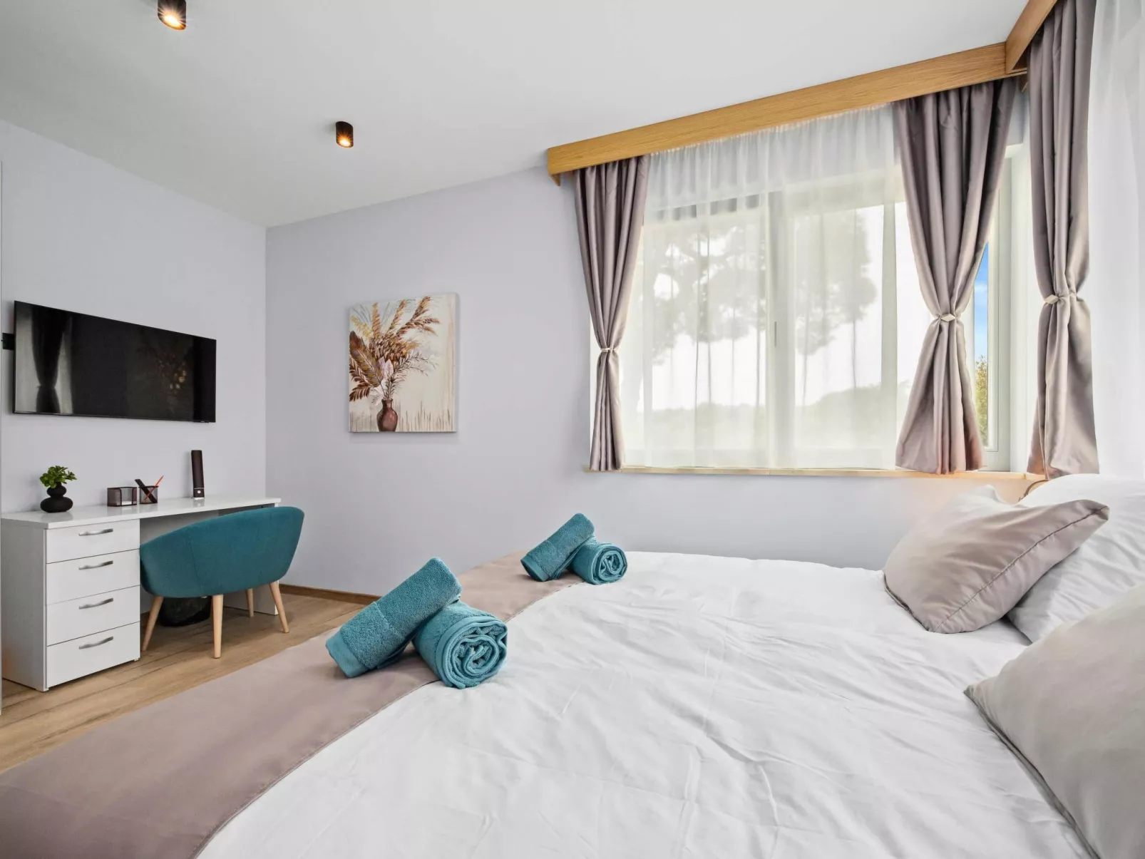 Villa Palma - Luxusvilla am Meer für 6 Personen-Binnen