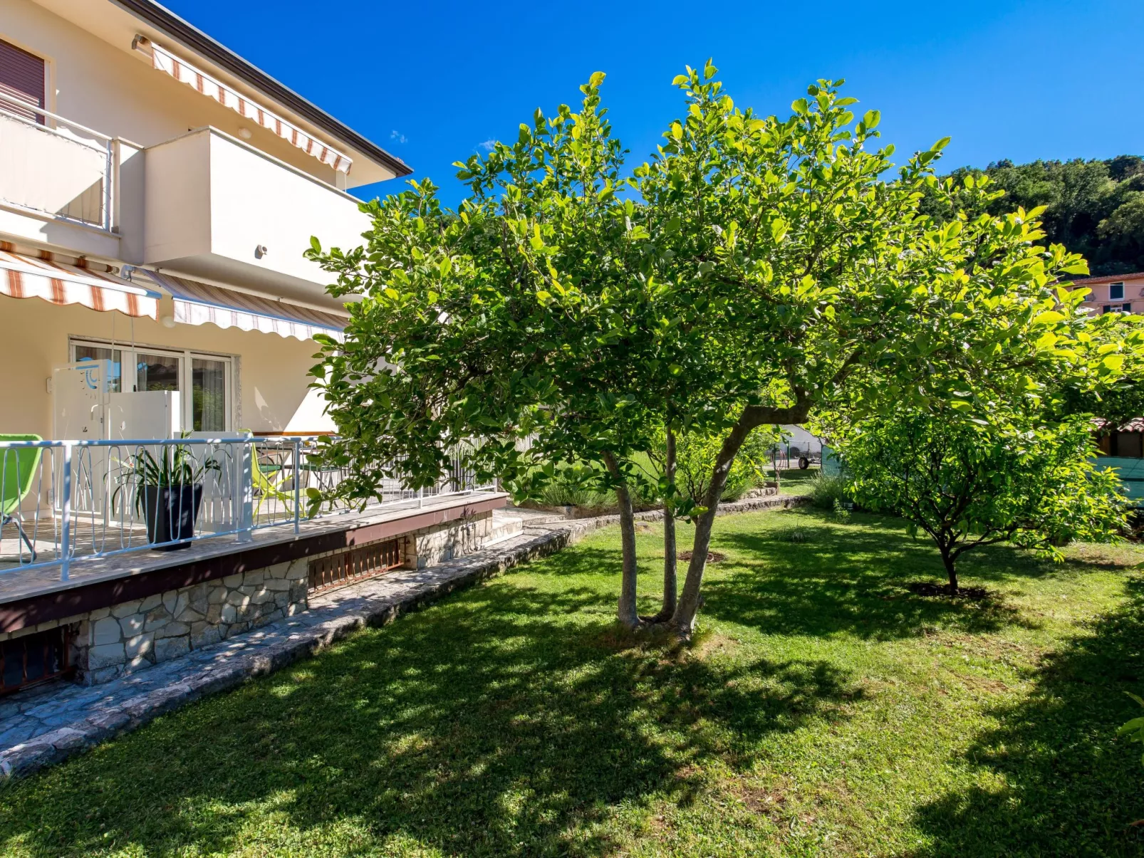 Wohnung "Zwillingsterrassen Gartenwohnung"-Buiten