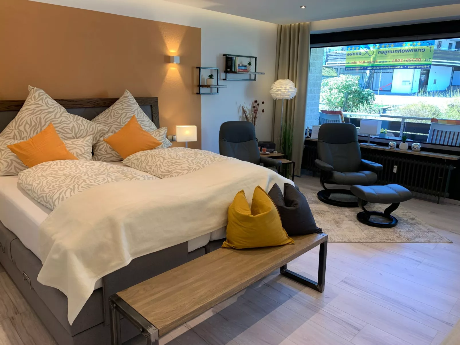 Ferienwohnung mit Boxspringbett-Binnen