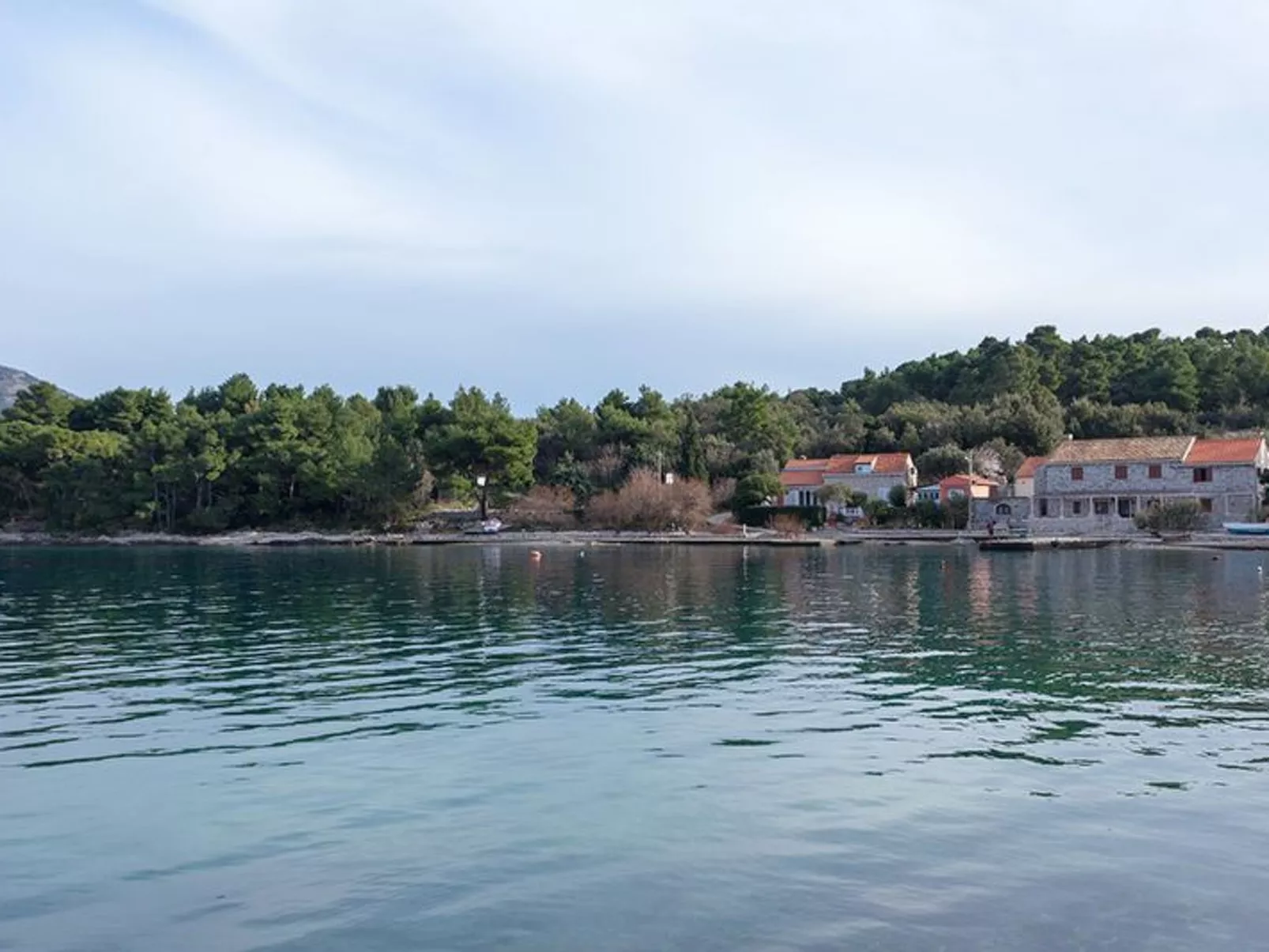 Für 4 Personen ca. 82 m&sup2; in Mali Zaton, Dalmatien (Dubrovnik-Neretva)-Buiten