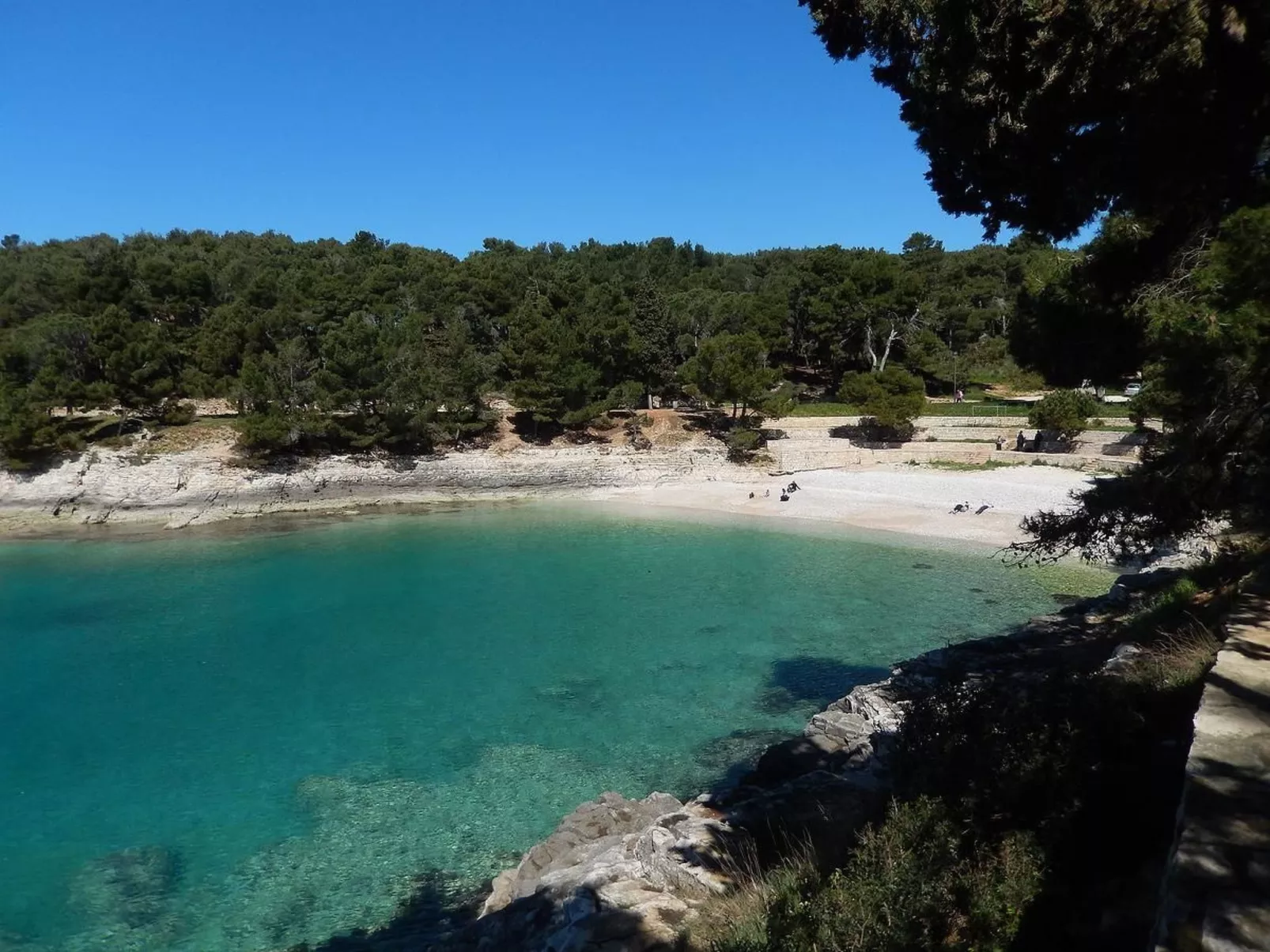 Apartment Gortanova in Stoja mit Privater Terrasse-Binnen