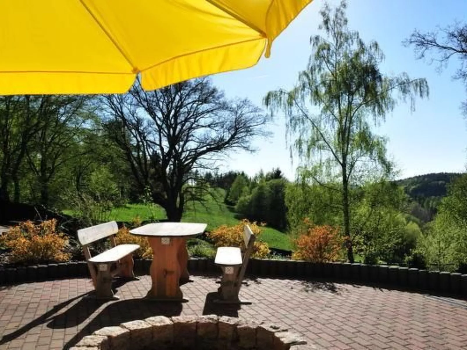 Wohnung in Hohegeiß mit Grill und Garten-Buiten