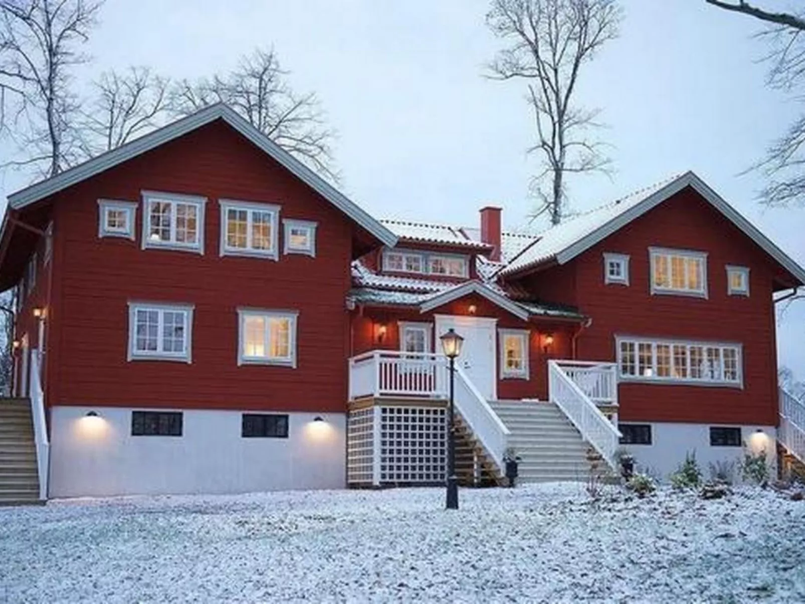 Grosses Sommerhaus direkt am See-Buiten