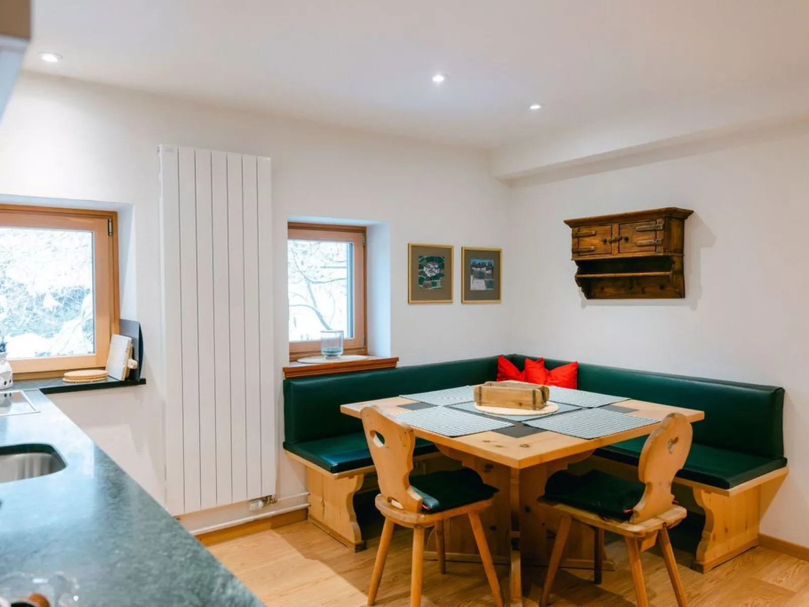 Chesa Fümm Wohnung: "Il pichen gigant"-Binnen