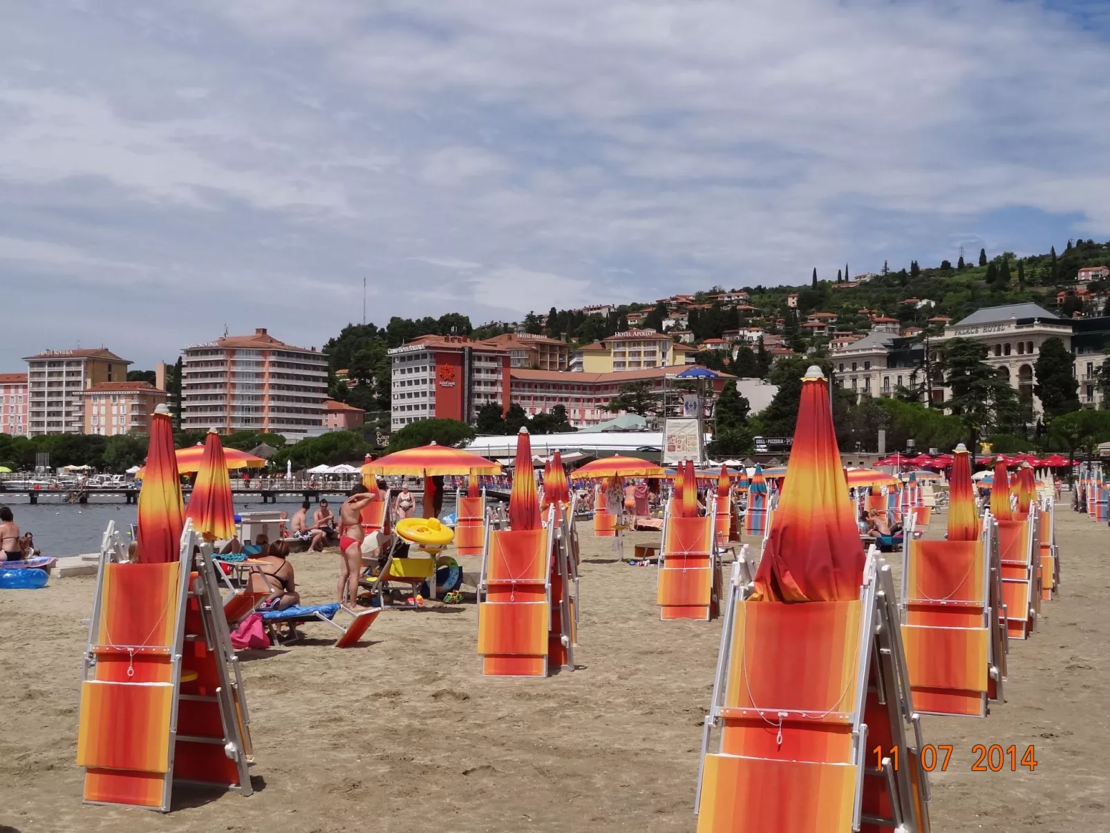 Appartement Deluxe mit Balkon und Meerblick-Buiten