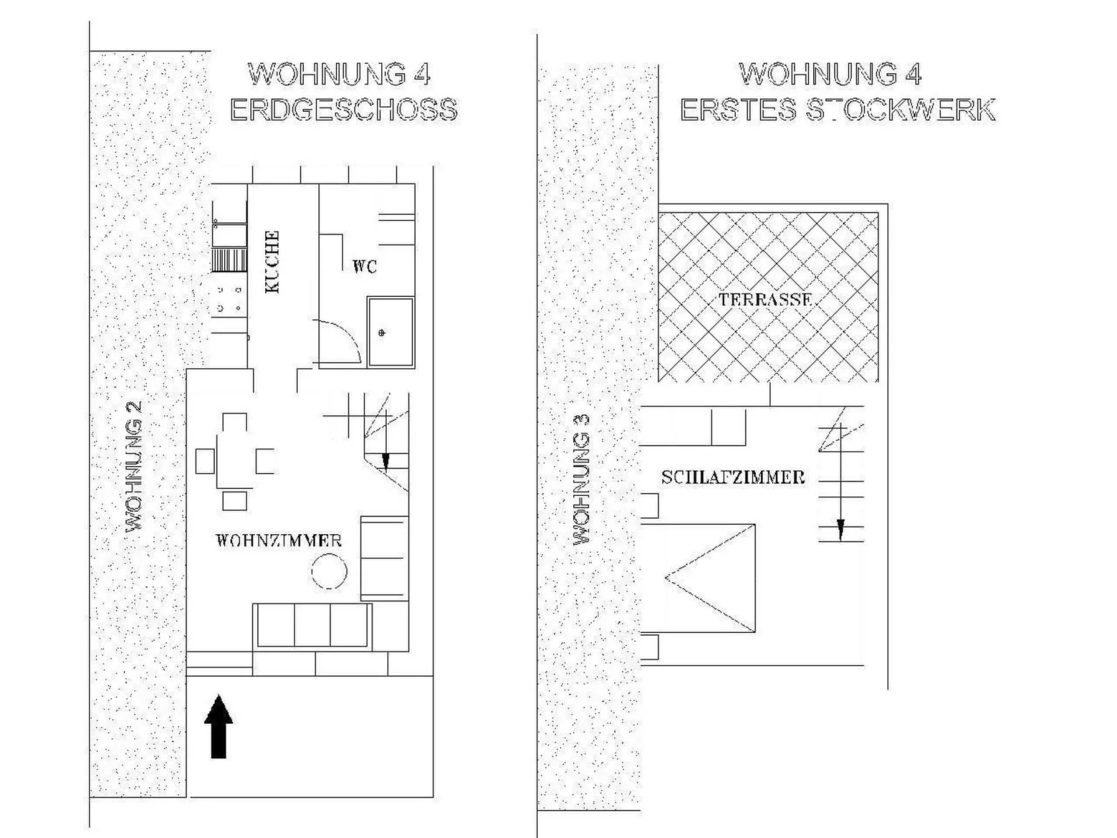 Strandnahe Ferienwohnung mit Garten und Grill-Binnen