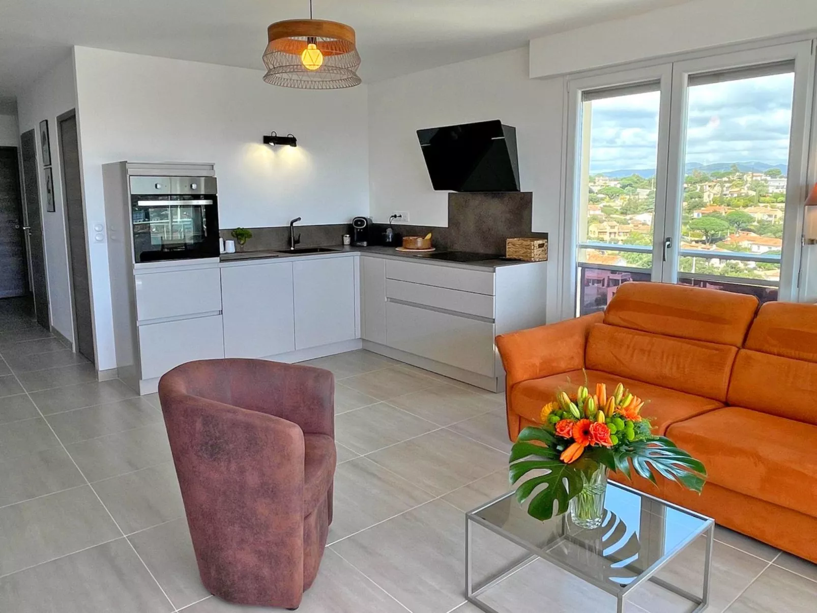 APT 4 pers - Residenz Swimmingpool - Klimaanlage - Meerblick-Binnen