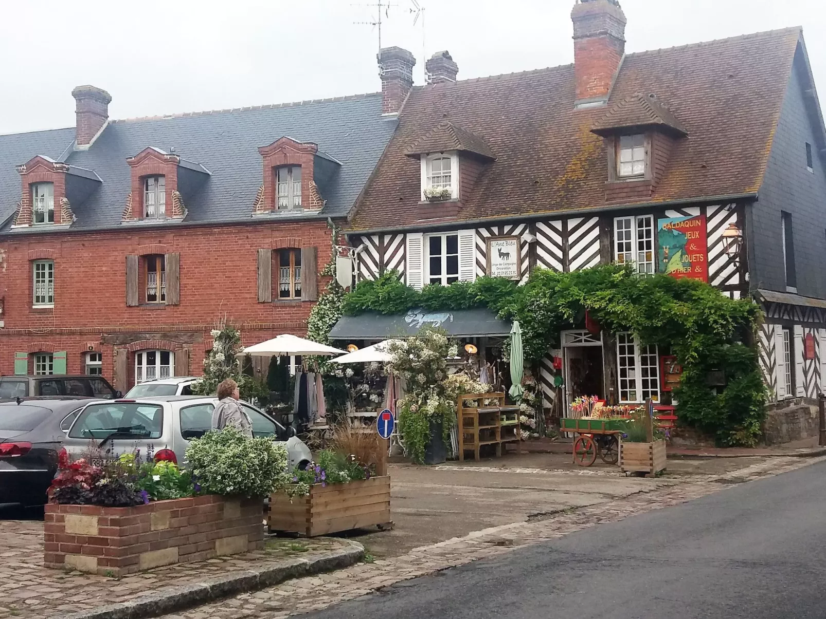 Wohnung "Le Caducée" mit Terrasse-Buiten