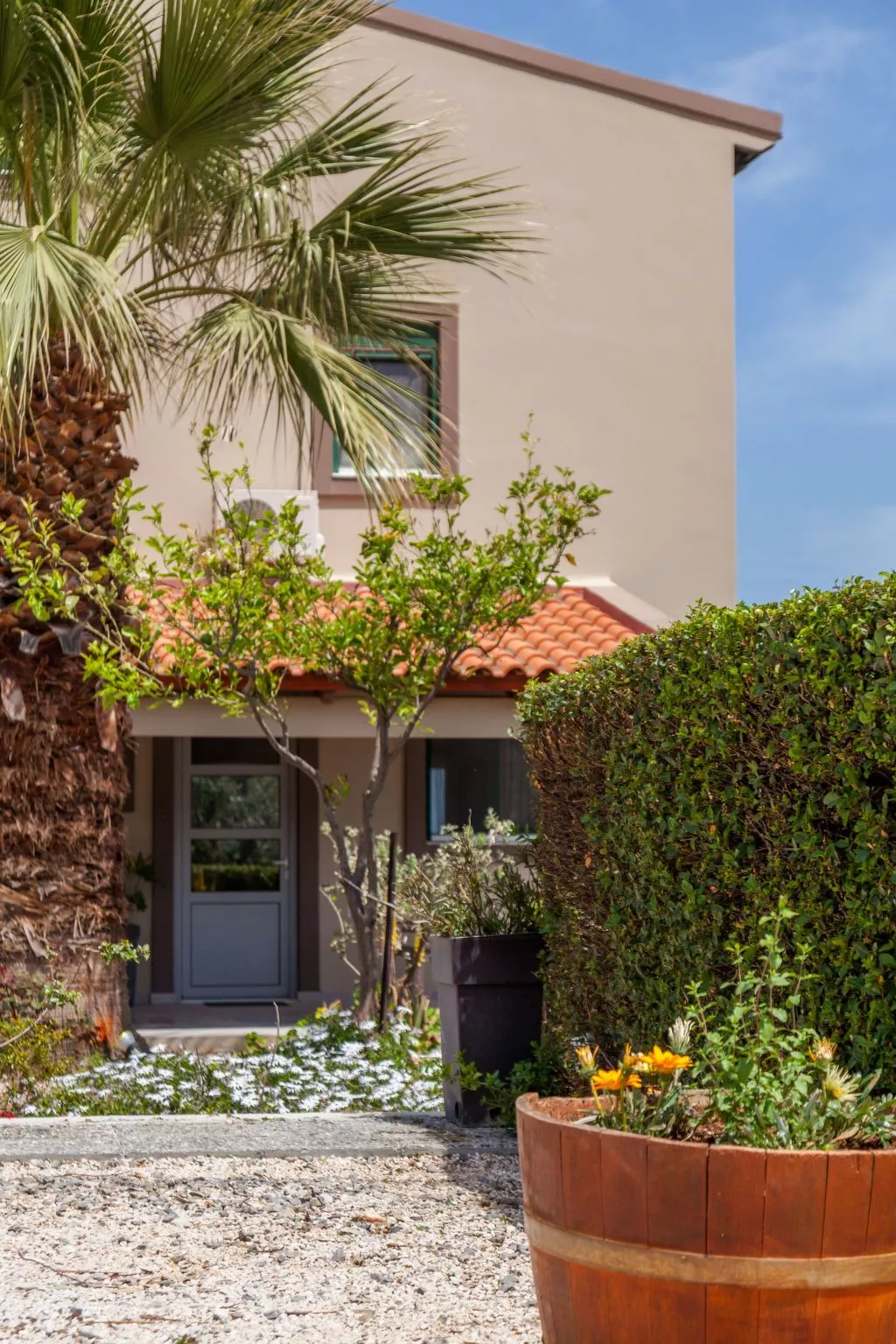 Ferienvilla mit privatem Pool-Buiten