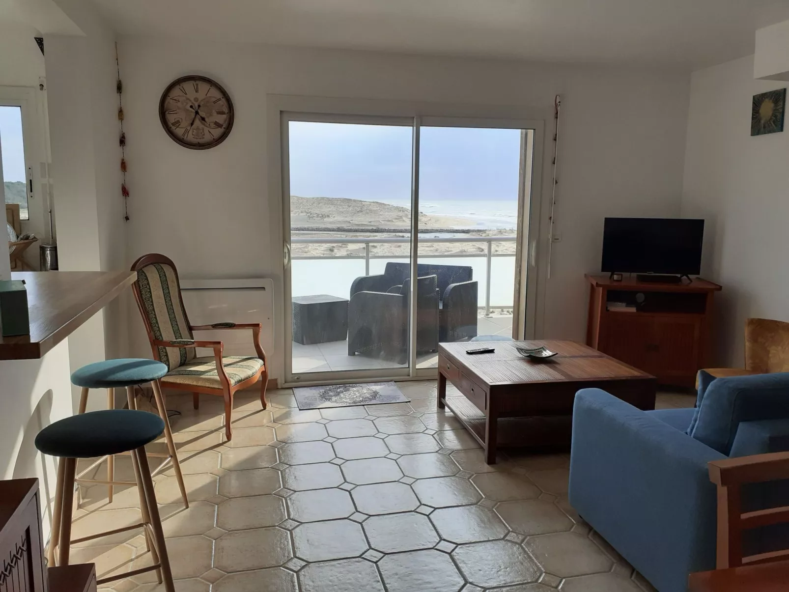 Wohnung "Contis Plage" in der Nähe des Strandes-Binnen