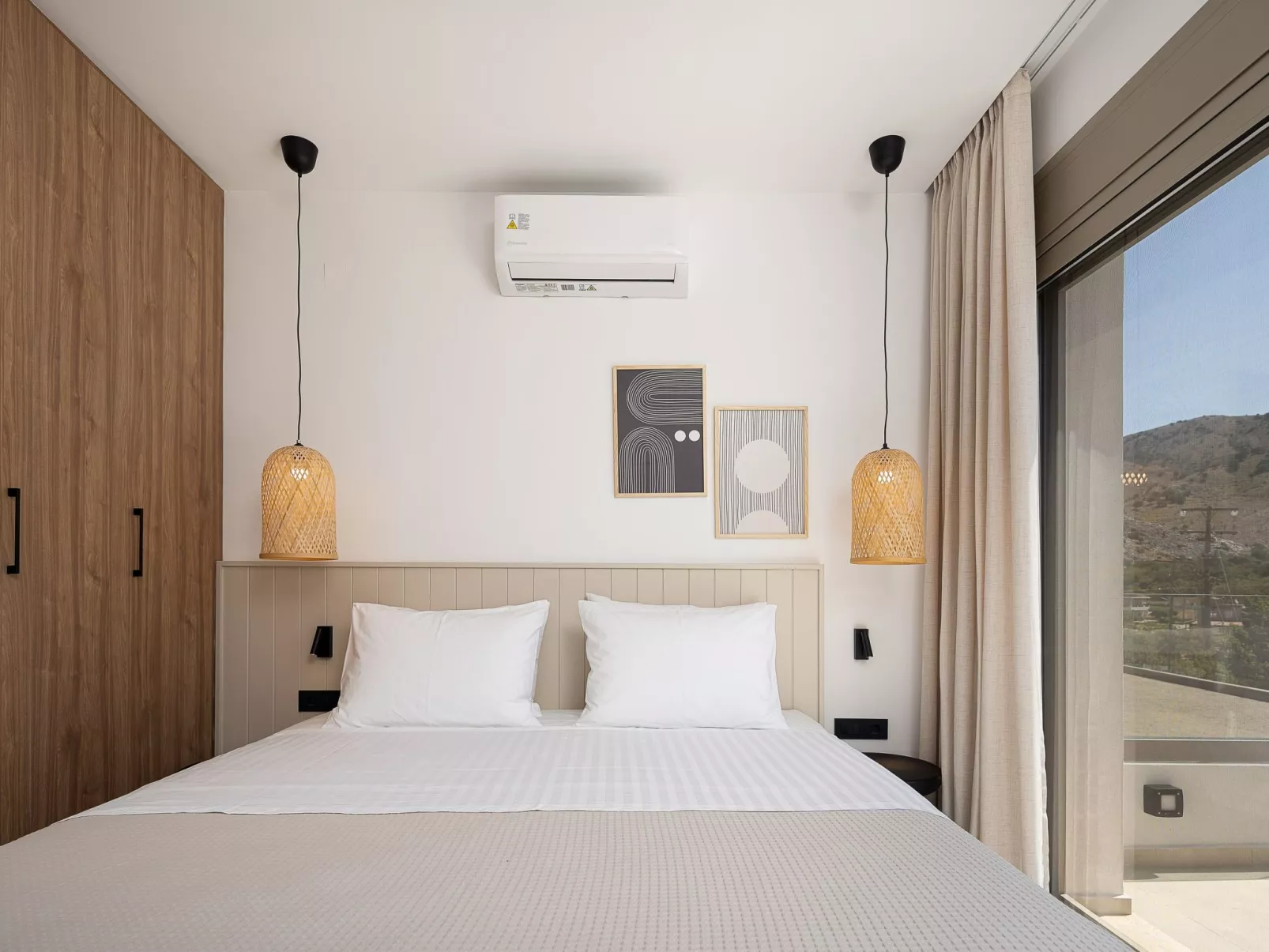 Imbros Villa lll -''Gratis''Beheizter Pool in den Bergen-Binnen