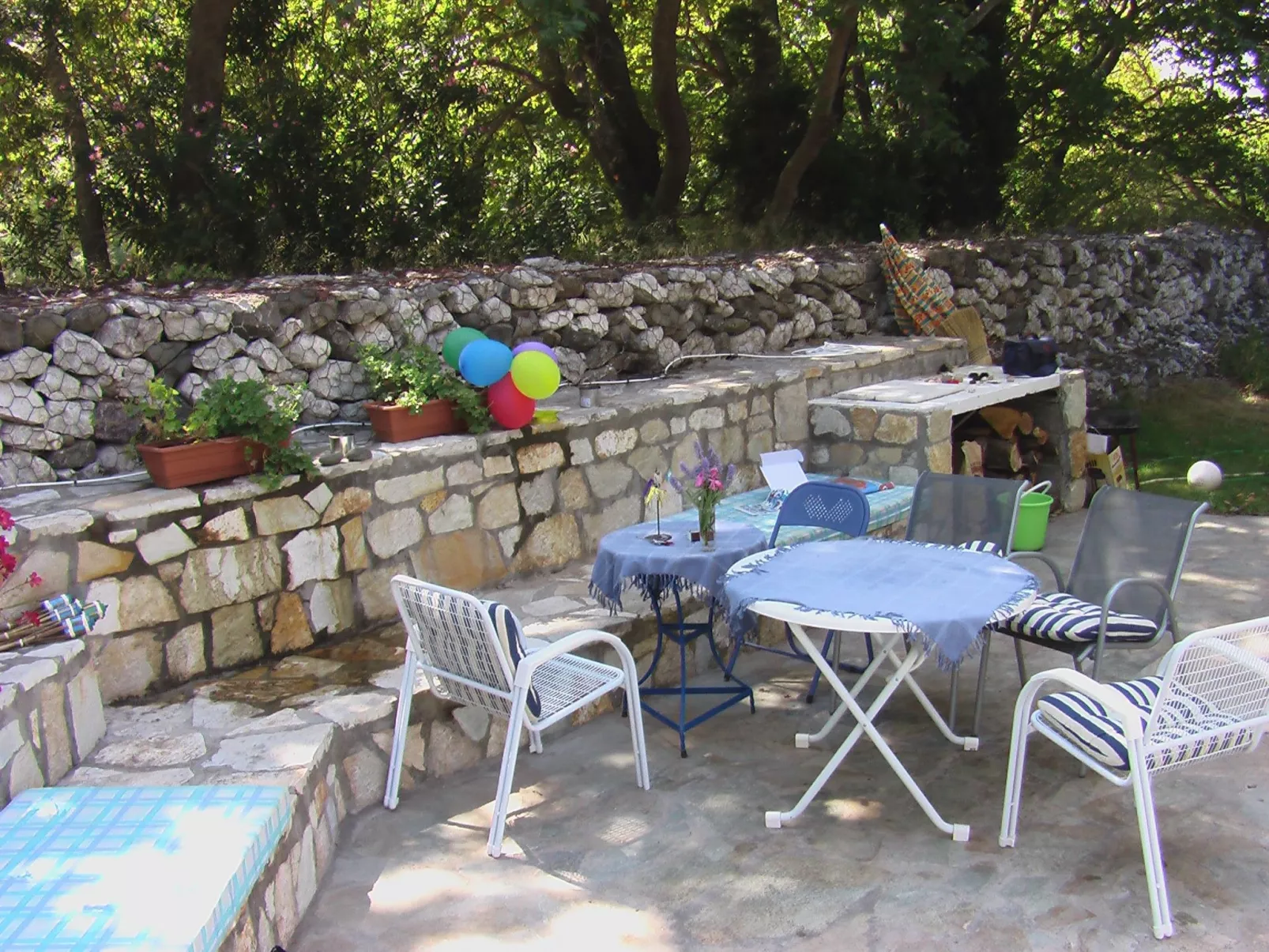 In Paralia Sergoulas mit Kleinem Balkon-Buiten