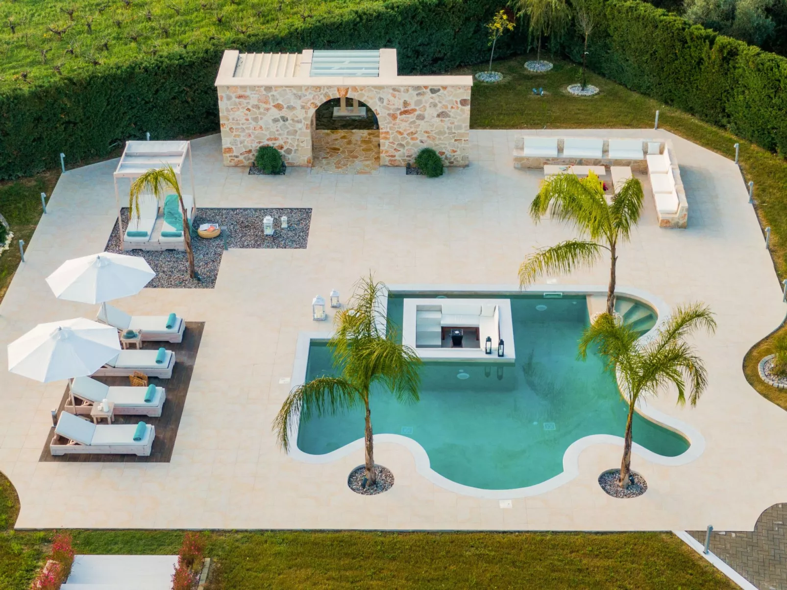 In Arkadii mit Außenpool-Binnen