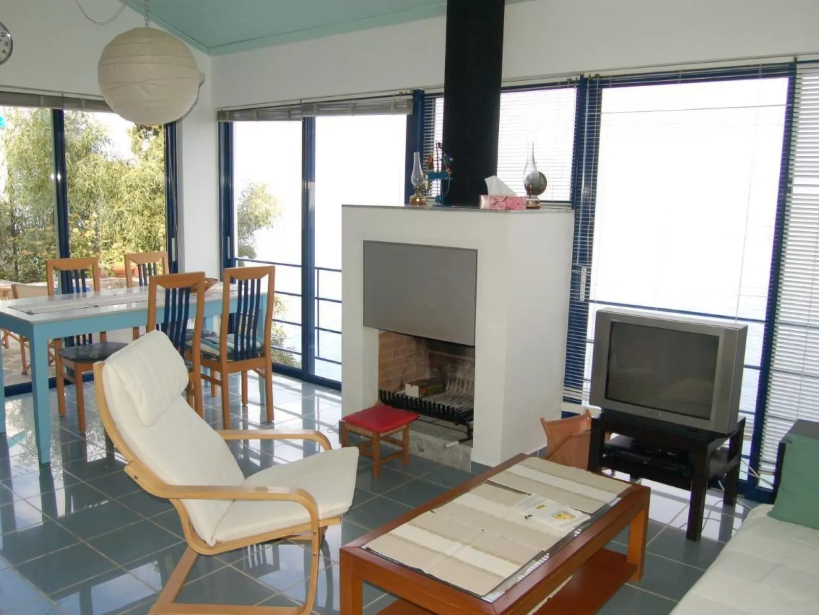 Mit Wasserblick-Binnen