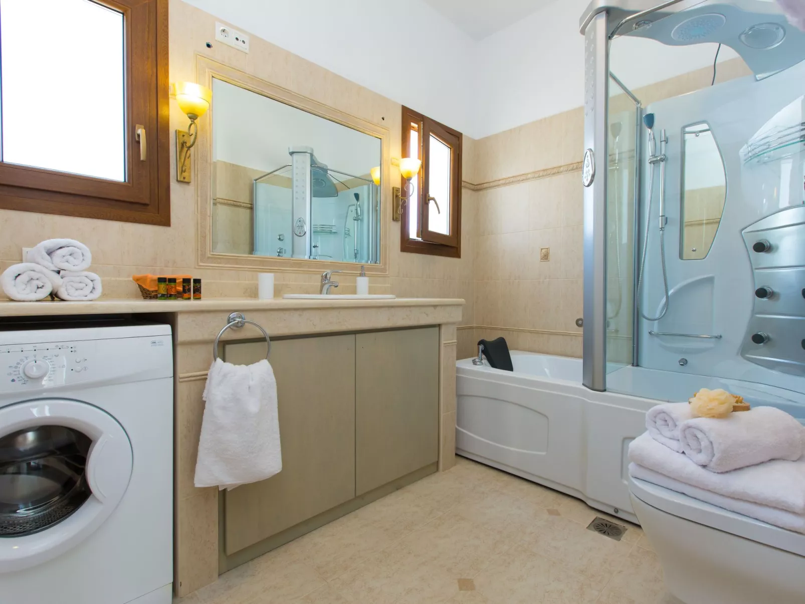 Villa "Kampos" mit eigenem Pool-Binnen