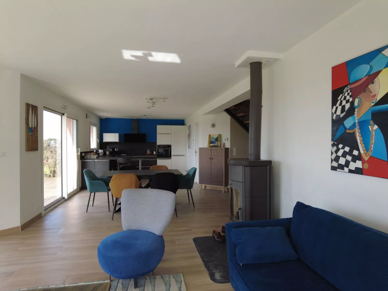 Neues Haus mit blendendem Meerblick-Binnen