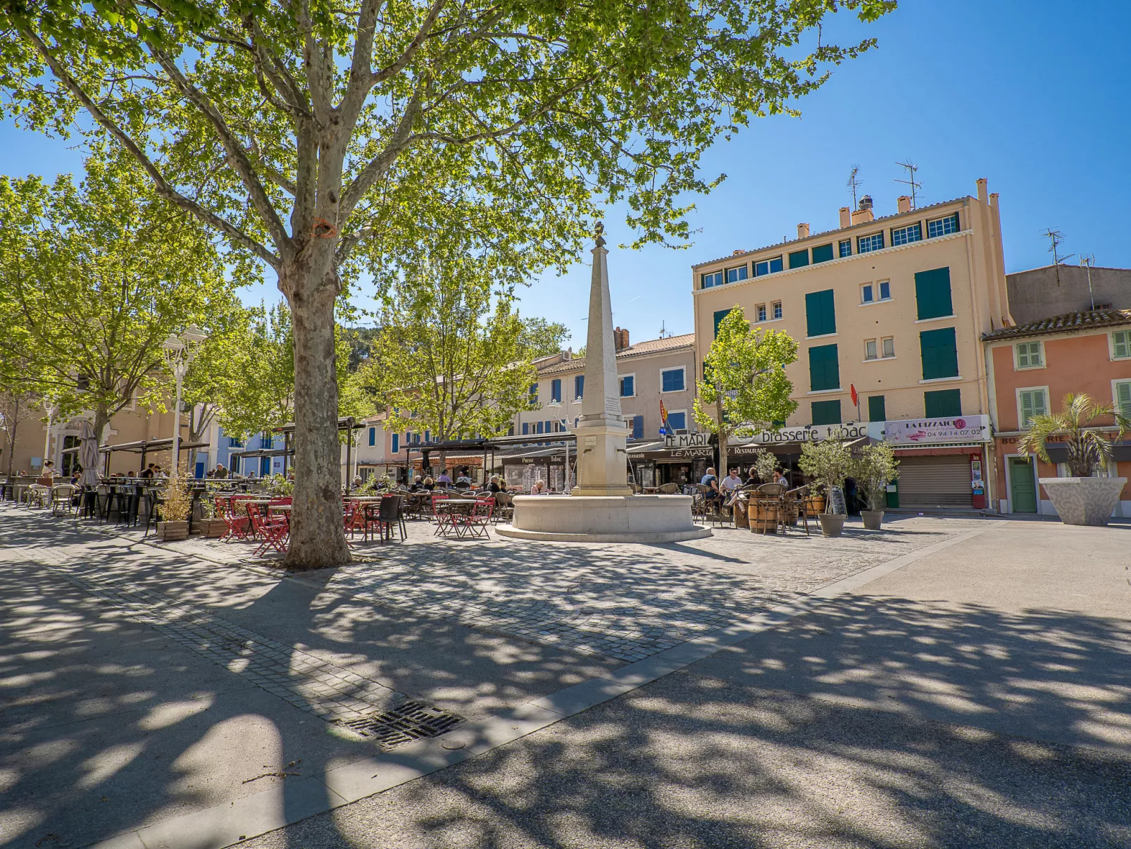 Im Herzen eines Weinguts, schattige Terrasse mit Meerblick, Pool - Omgeving