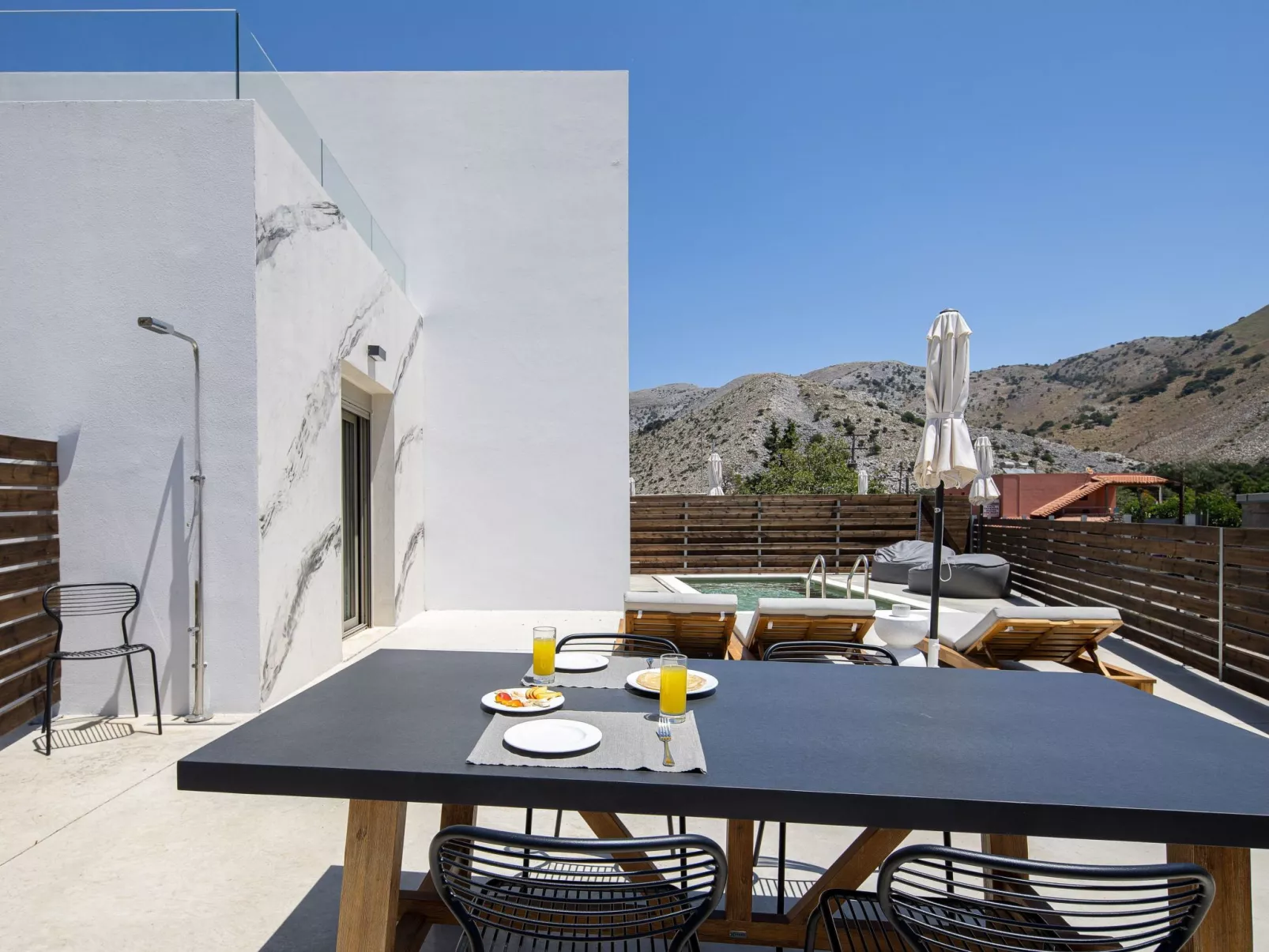 Imbros Villa I -''Gratis''BeheizterPool und Ruhe-Binnen