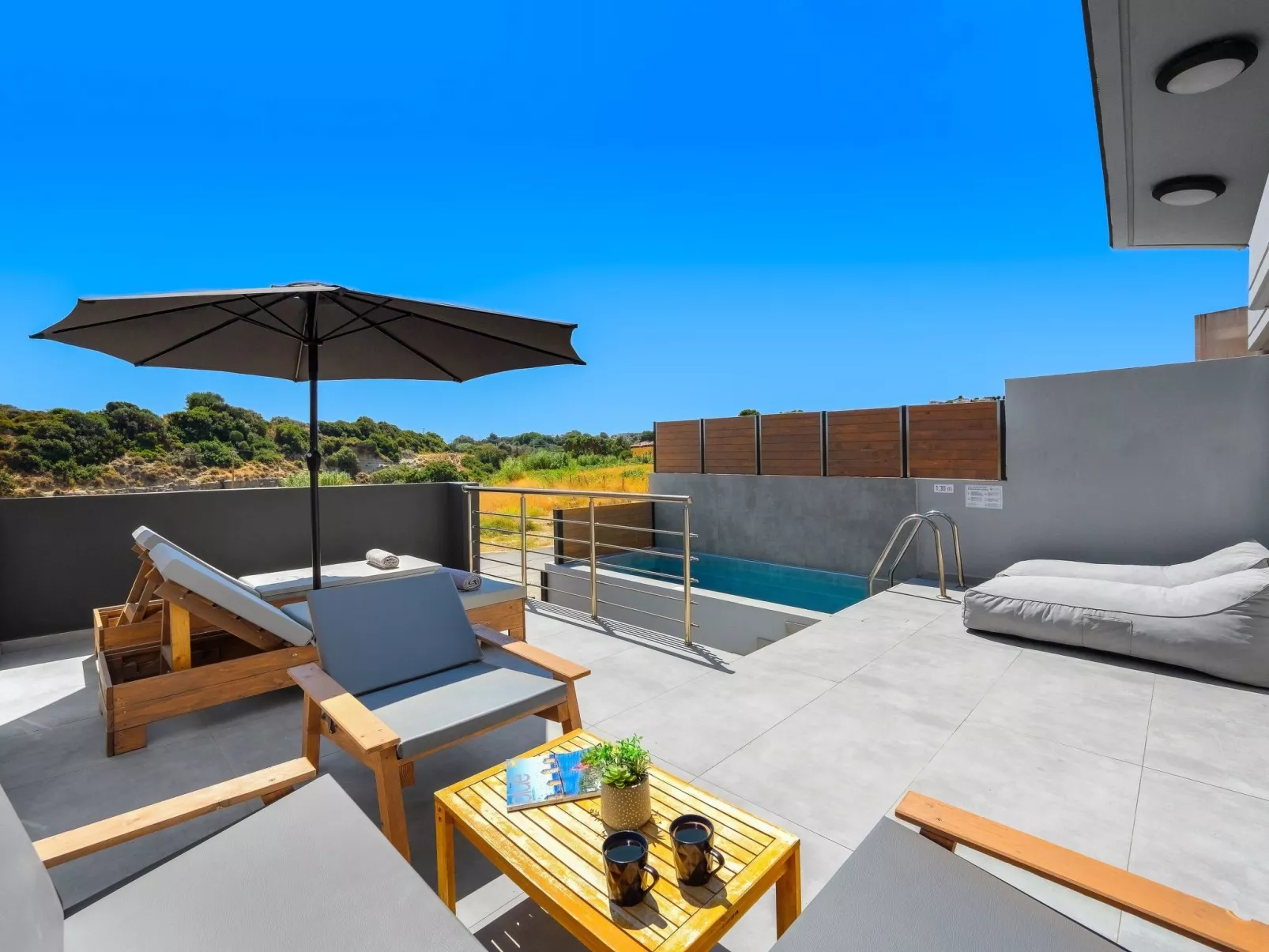 Armonikon Pool Villa 1-Buiten