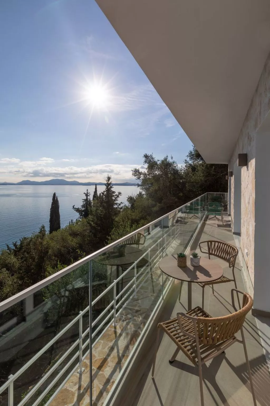 Luxuriöses Apartment mit zwei Schlafzimmern und Meerblick-Binnen