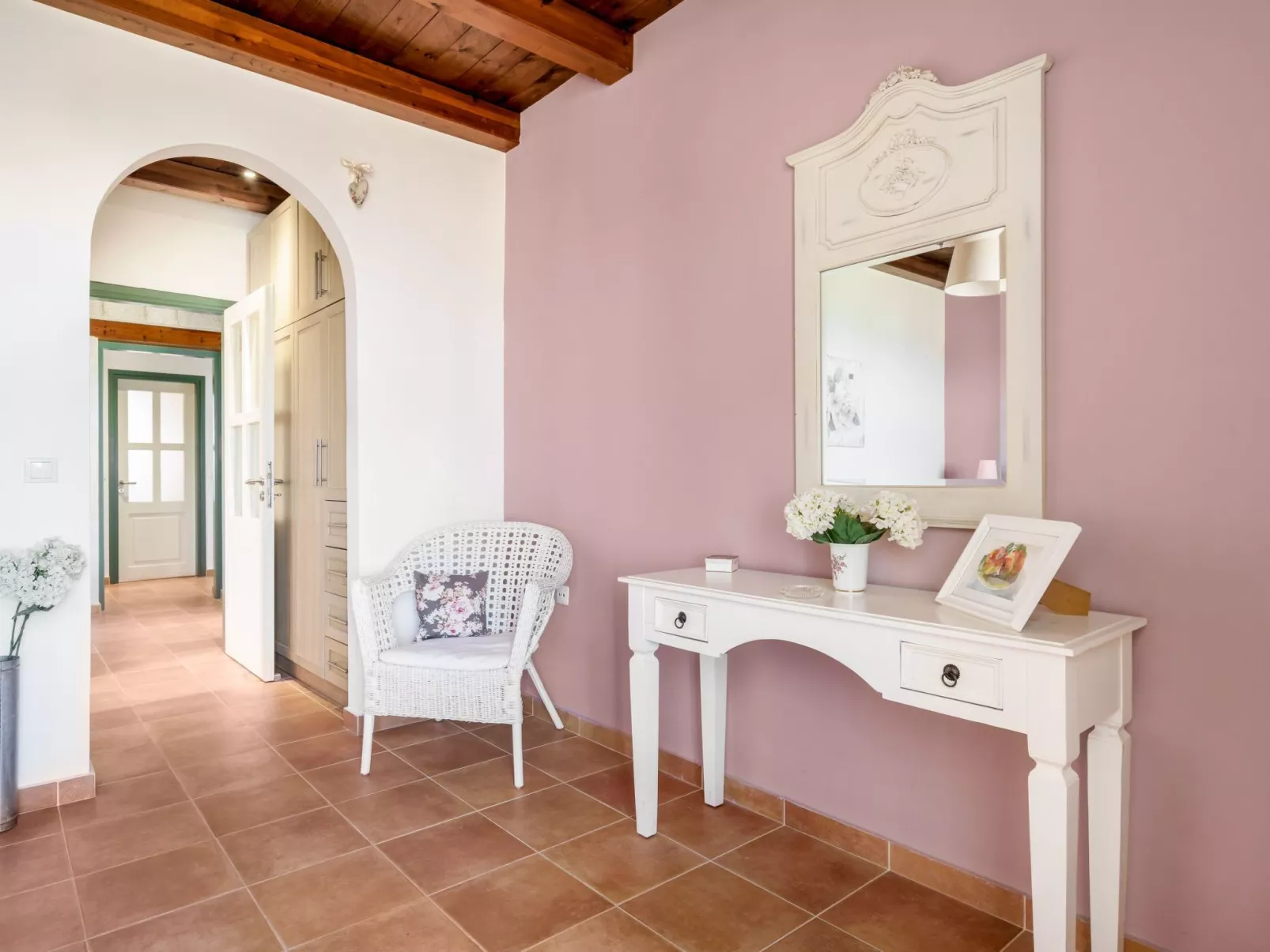 Villa aus Stein, privater Pool, BBQ 30m zum Strand-Binnen