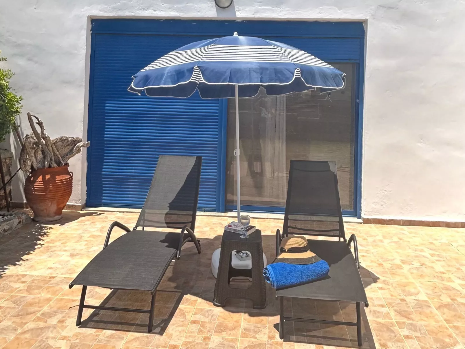 Villa Poseidon Blau-Buiten