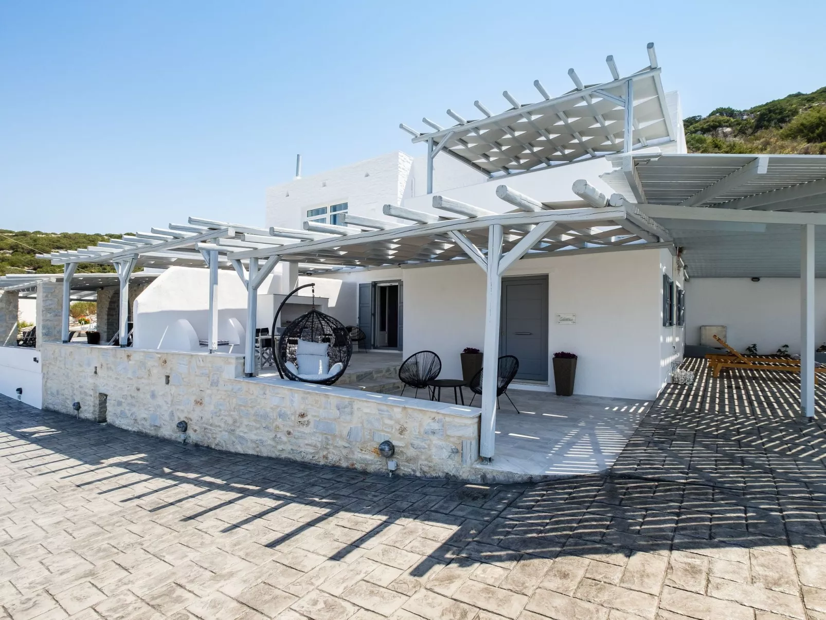 Mit Privatpool für 4 Personen ca. 70 m&sup2; in Elitas, Paros-Buiten