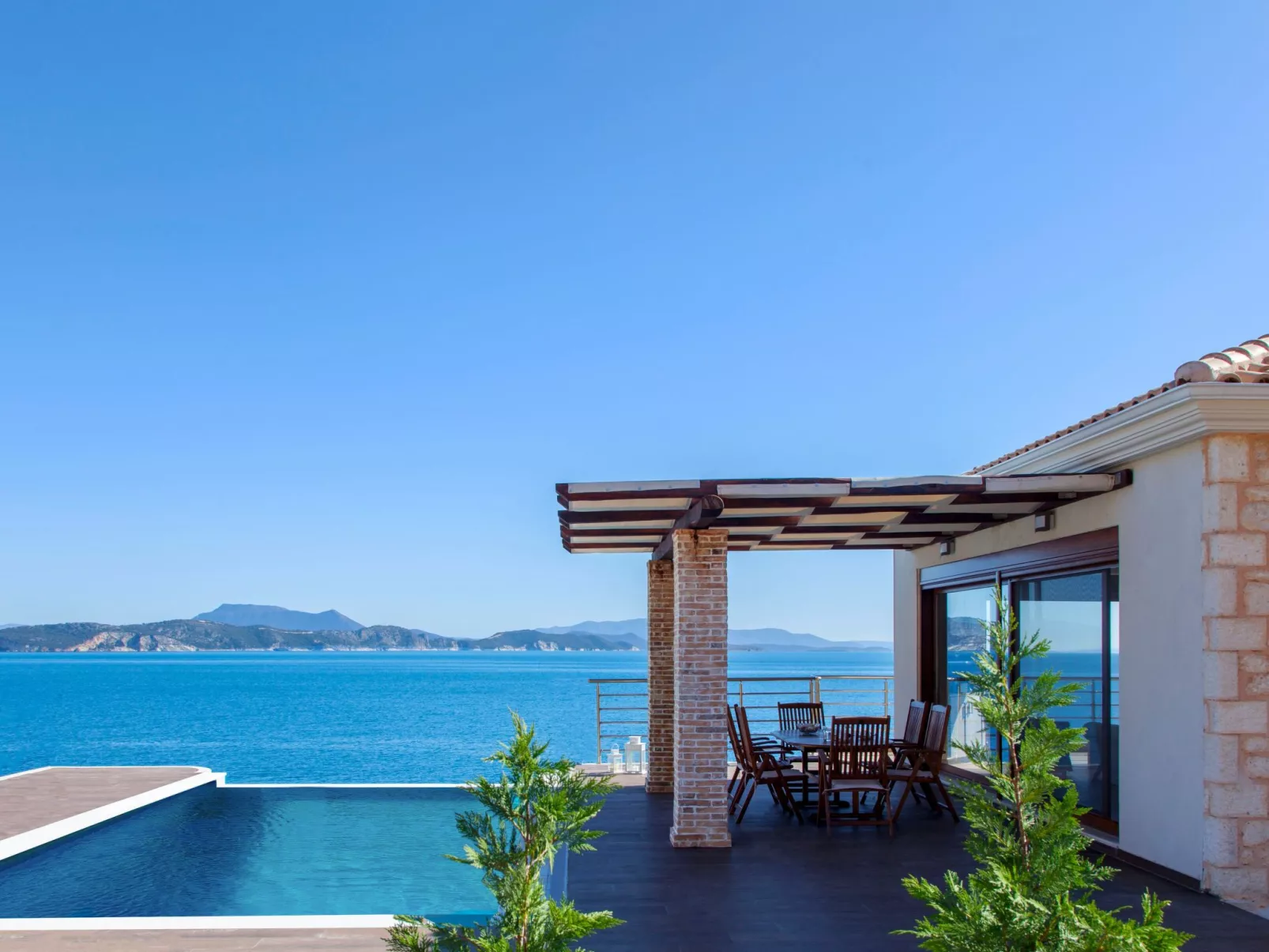 Marine Villa mit privatem Zugang zum Meer - Iris Villas-Buiten