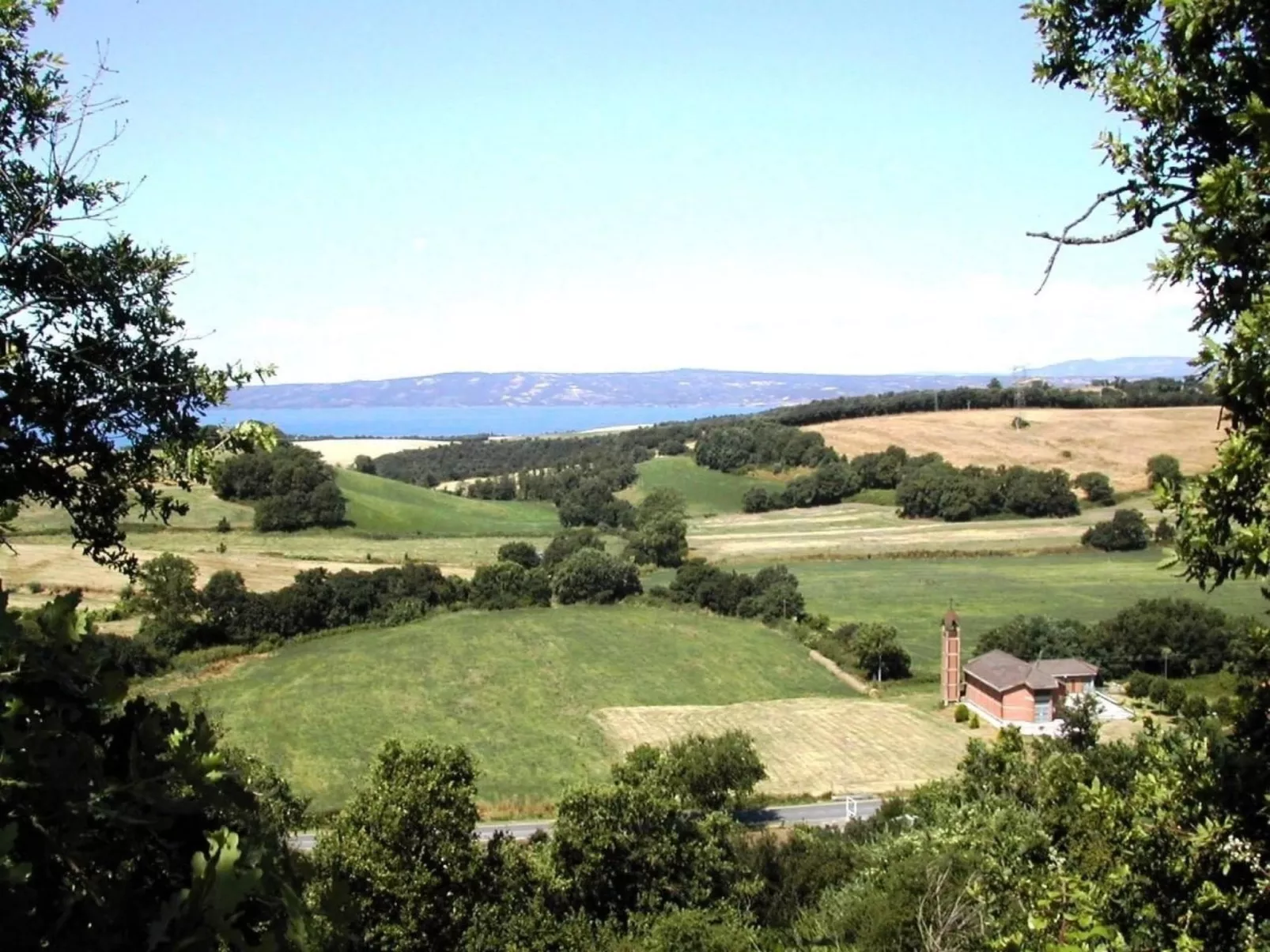 Villa auf dem Seehügel-Buiten