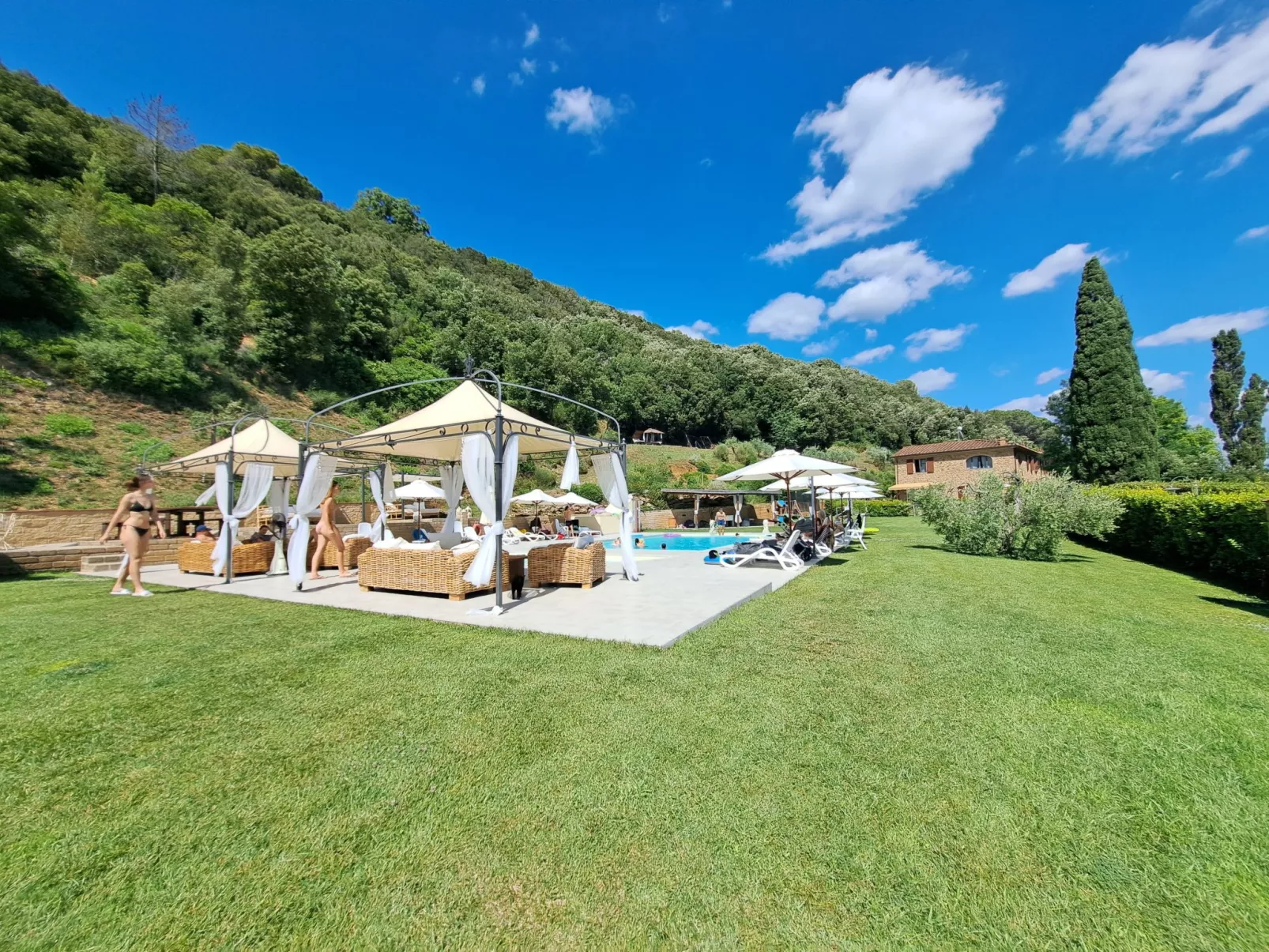 Wohnung in Riparbella mit privatem Parkplatz-Binnen