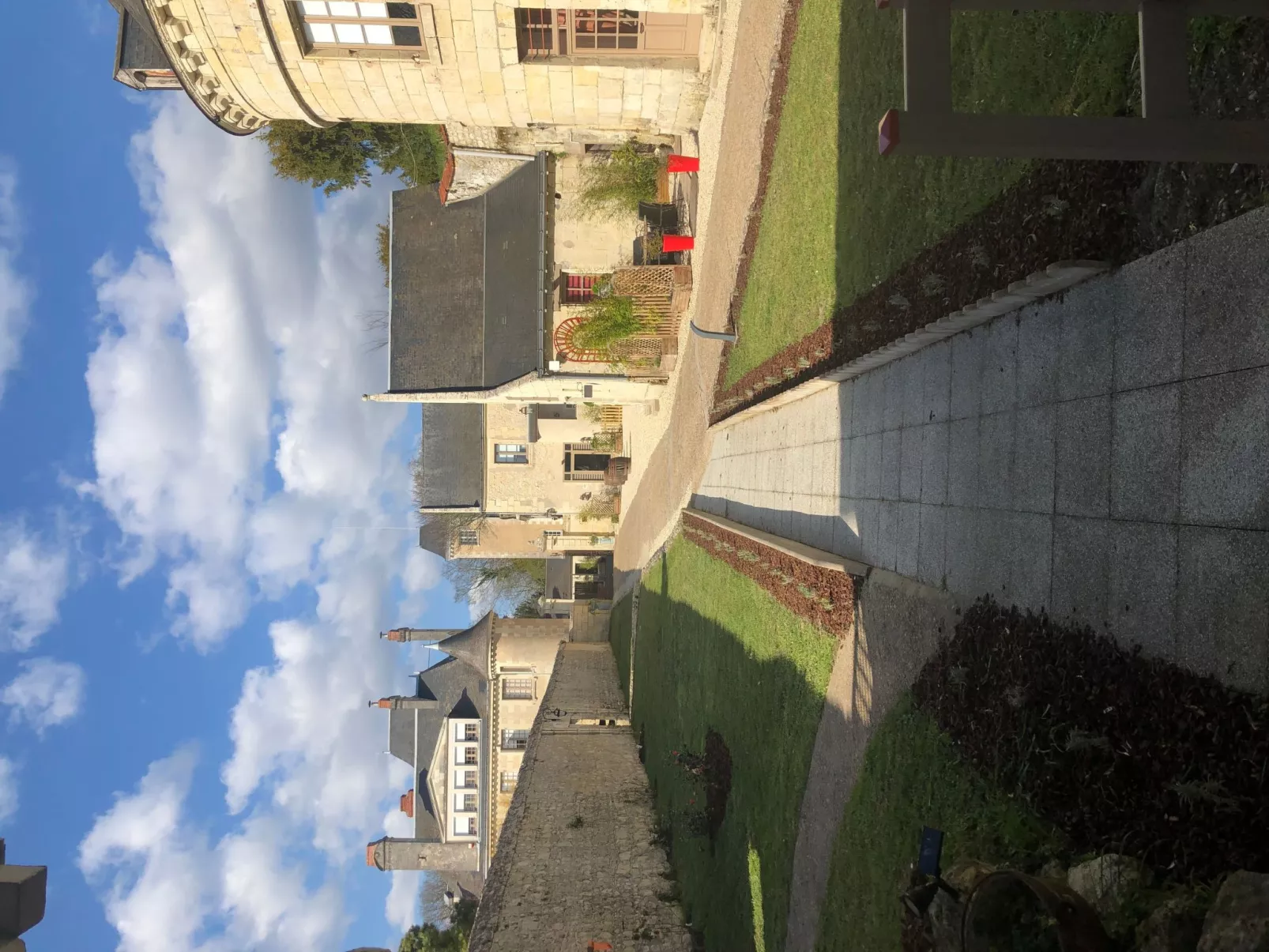 Cottage du Château duplex 90m2 mit Pool Azay le rideau-Buiten