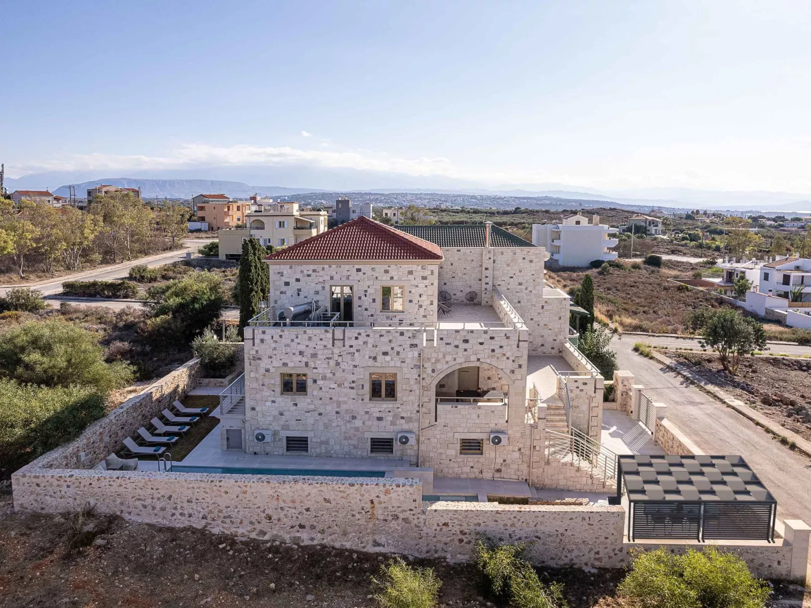 Luminus Arcus - Moderne Villa mit privatem Pool-Buiten