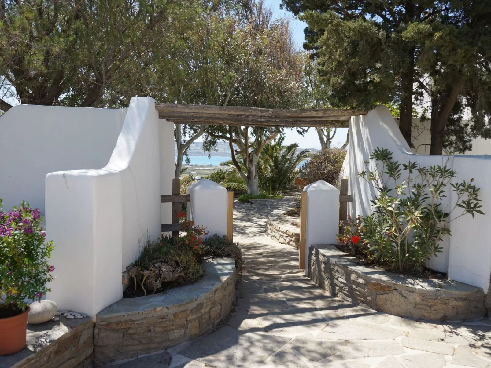 Die Villa und das Atelier des Bildhauers - Buiten