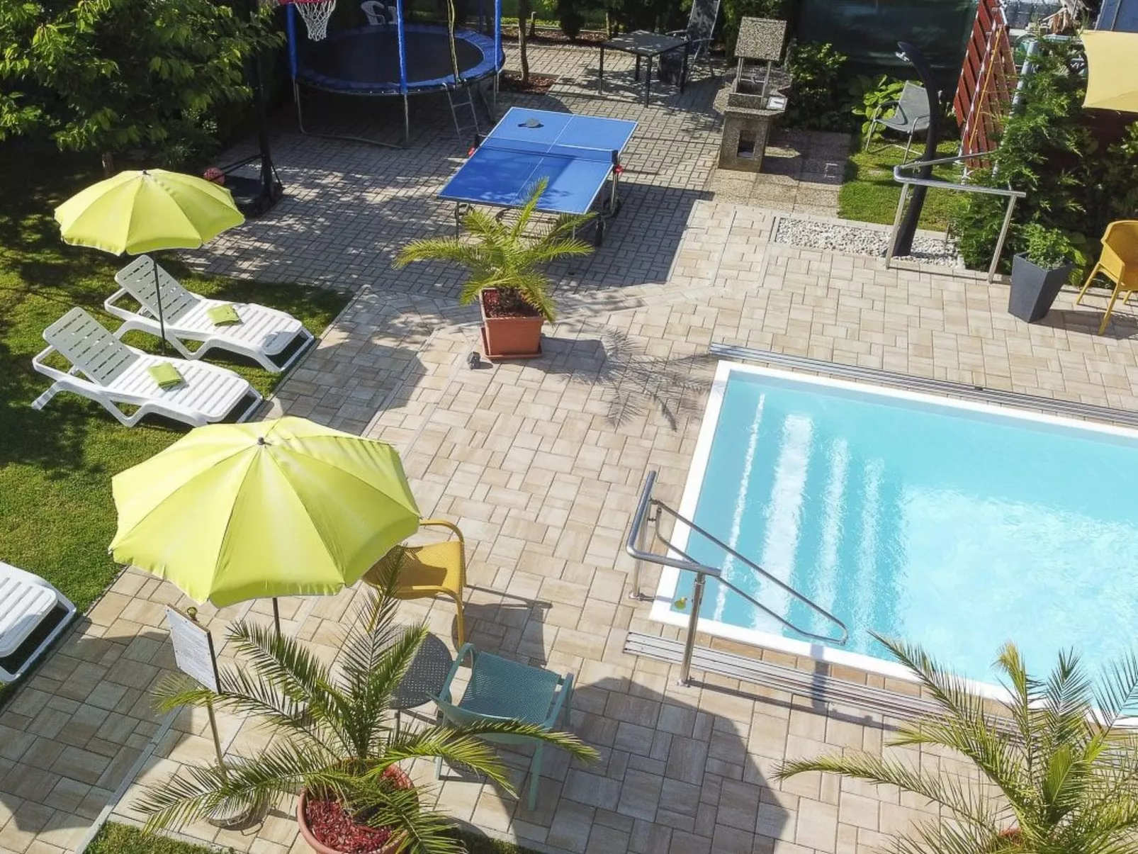 Apartement mit Balkon Nr.5 Ács Apartman Hévíz-Buiten