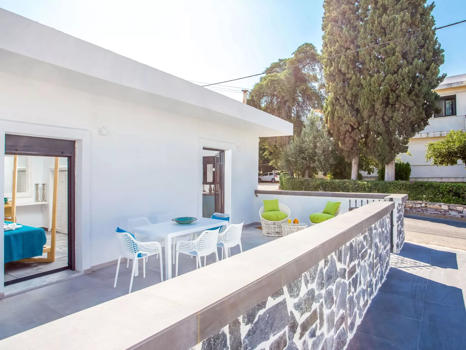 Für 4 Personen ca. 79 m&sup2; in Faliraki, Ägäis (Rhodos)-Binnen