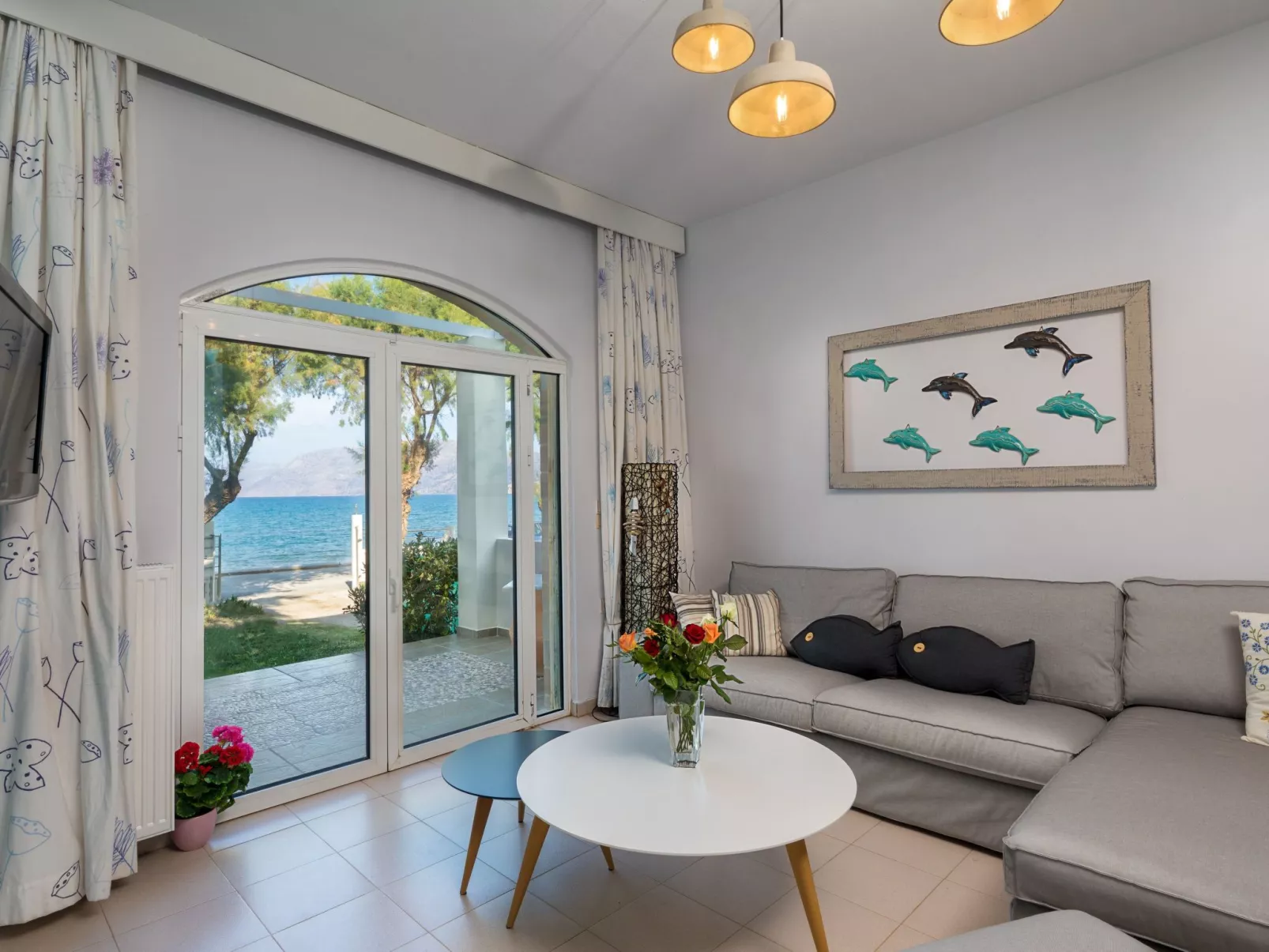 Big Blue Exklusive Villa am Meer-Binnen