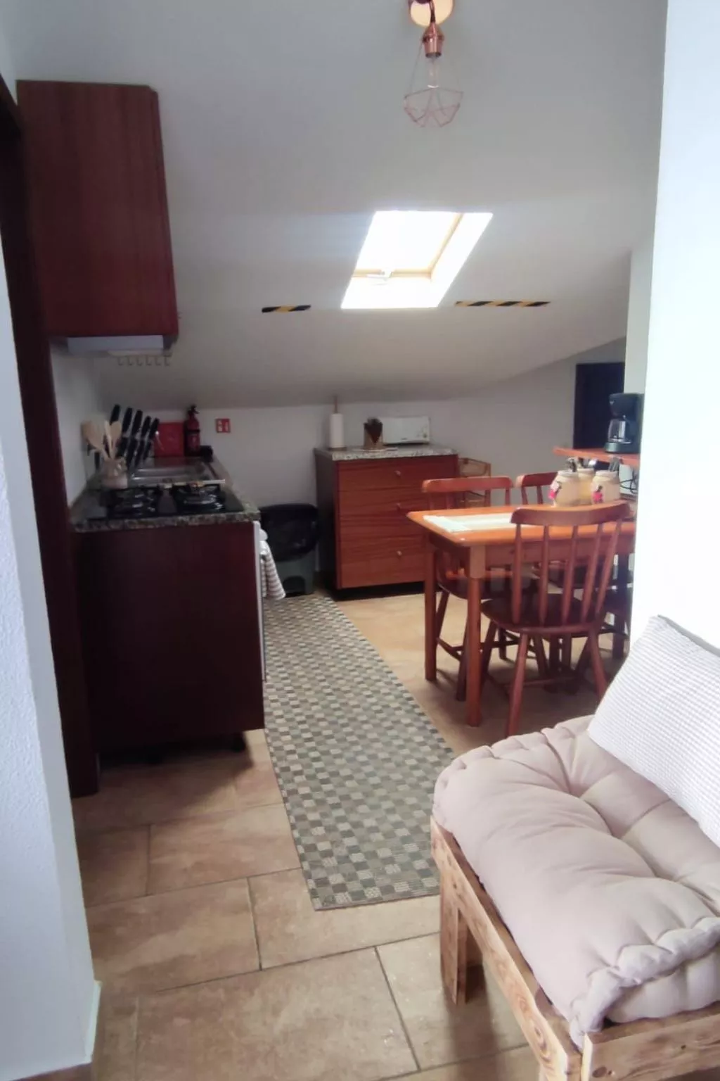 Dachterrasse sonnig und perfekte Aussicht apt-Binnen