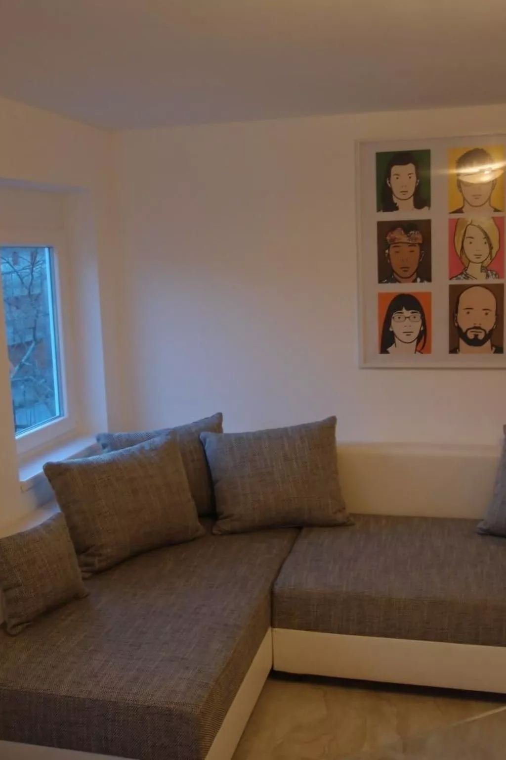 Apartment für acht Personen im Dachgeschoss-Binnen